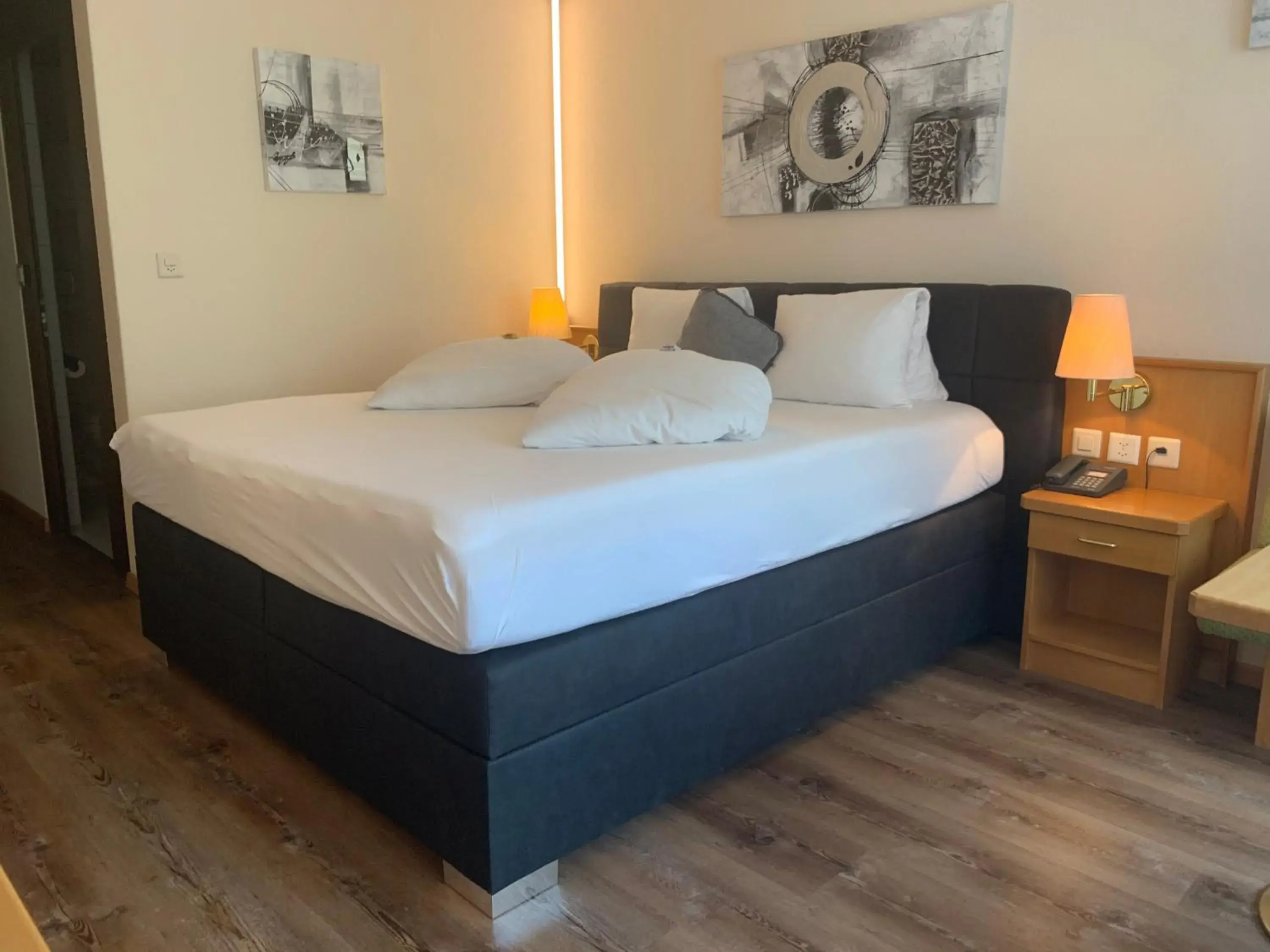 Double Room with Balcony in Hotel Quellenhof Leukerbad Double Room with Balcony in Hotel Quellenhof Leukerbad