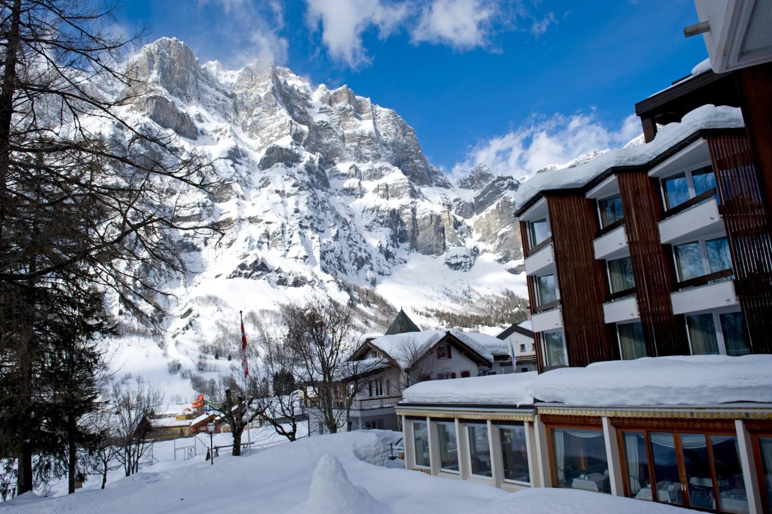 Natural landscape in Hotel Quellenhof Leukerbad