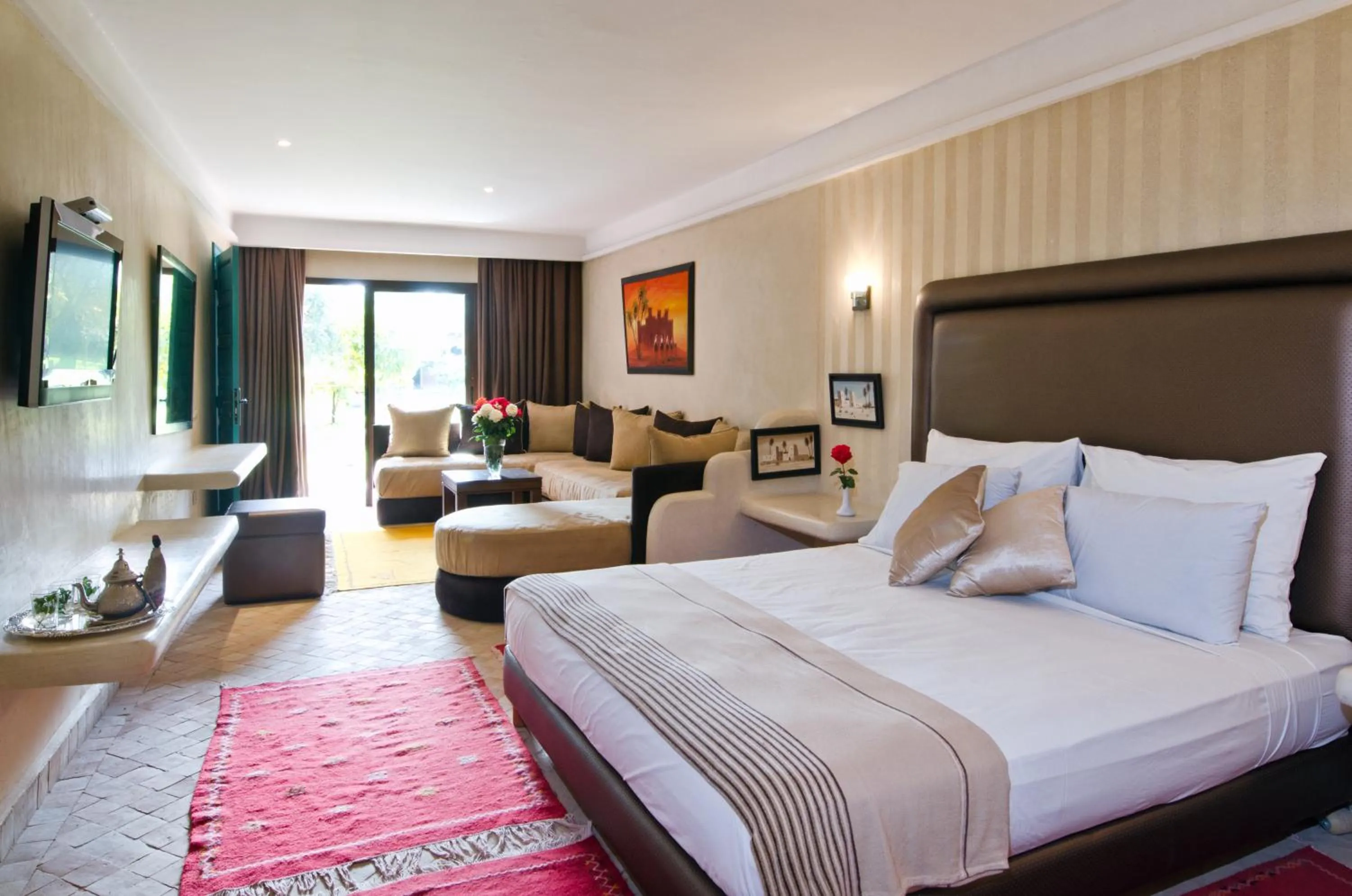 Photo of the whole room, Bed in Palais Riad Berbère