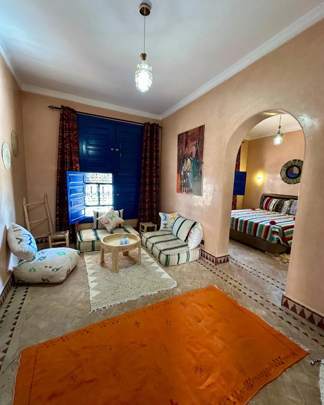 Bed in Palais Riad Berbère