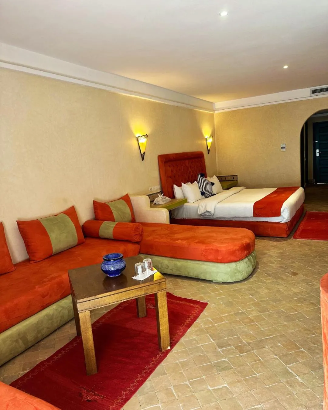 Bed in Palais Riad Berbère