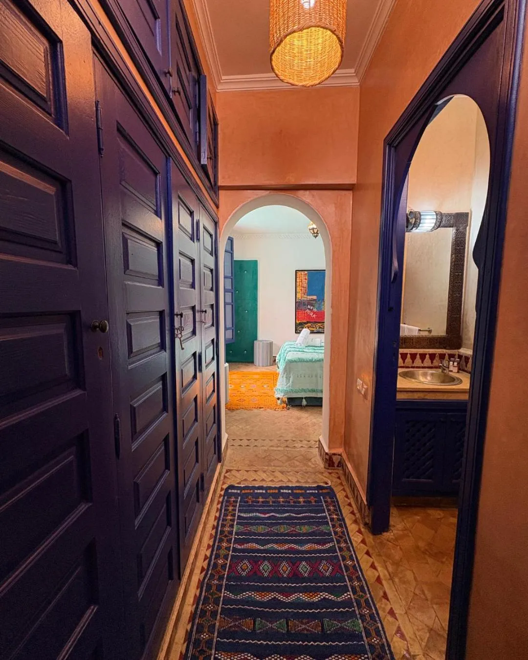 Bed in Palais Riad Berbère