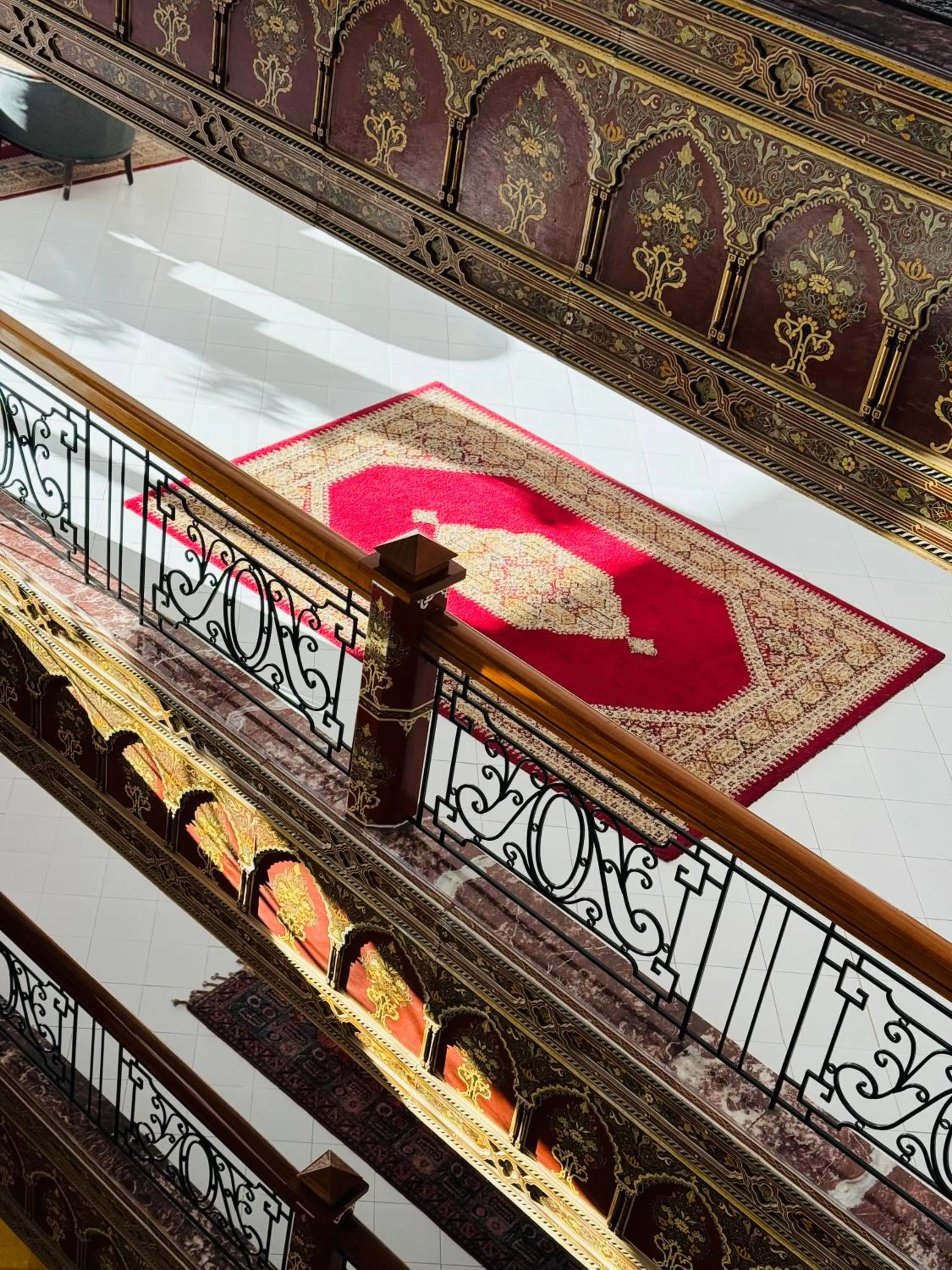 Decorative detail in Hotel Idou Tiznit