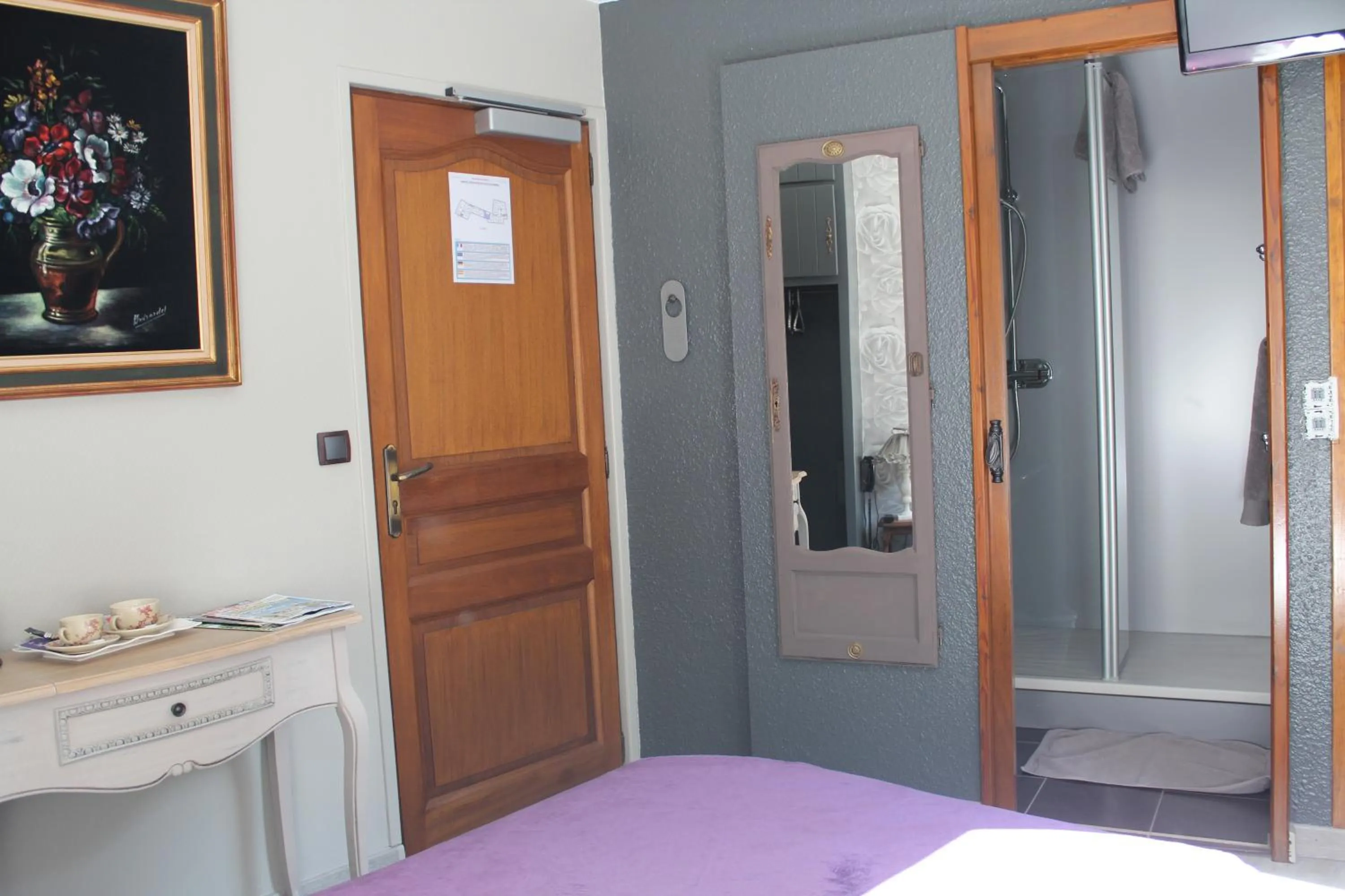 Bedroom in Hypnos Hotel