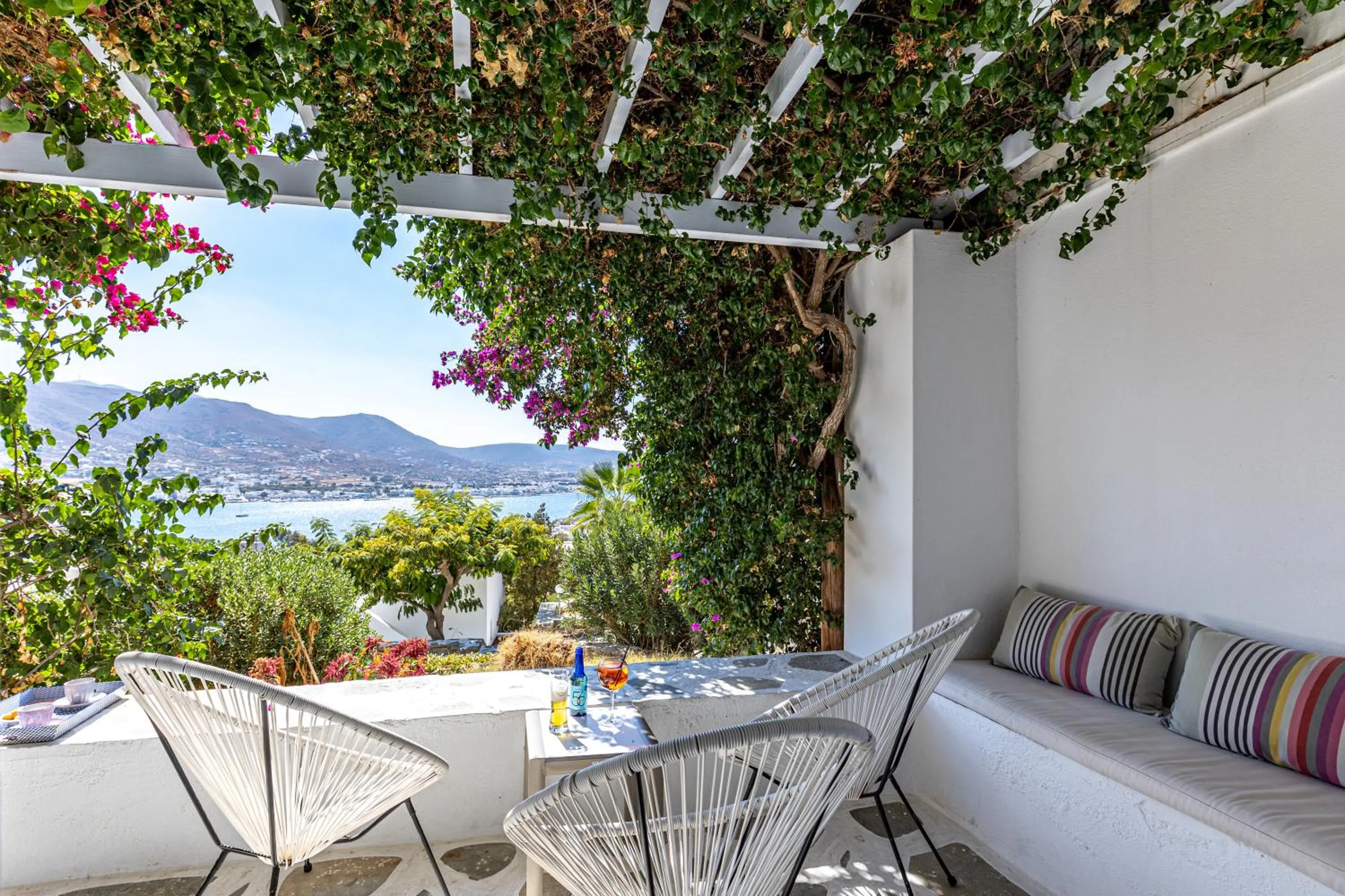 Balcony/Terrace in Akrotiri Hotel