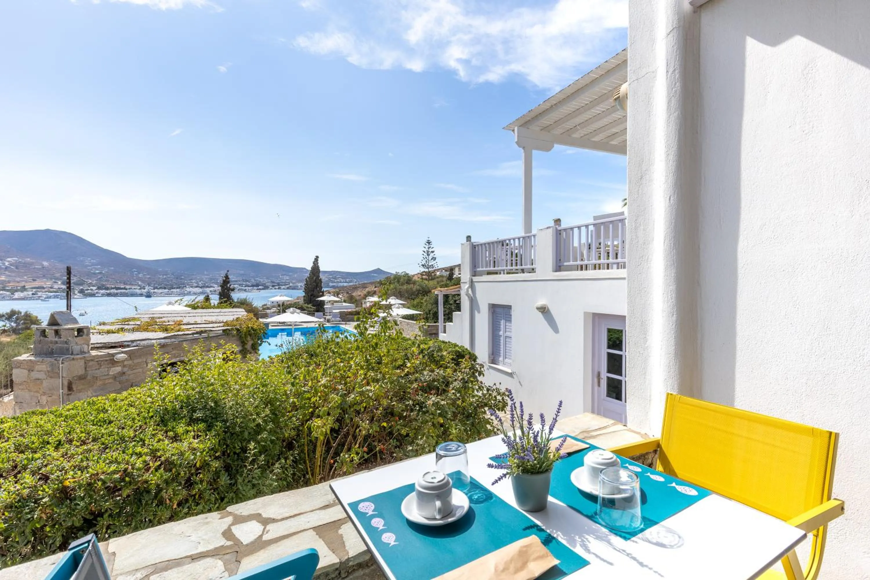 Balcony/Terrace in Akrotiri Hotel