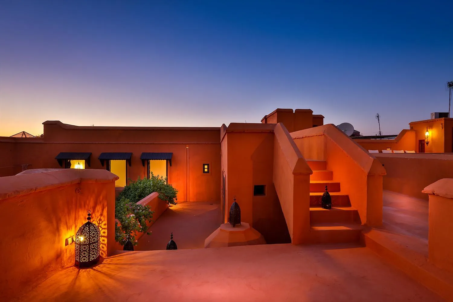 Patio in Hotel & Spa Dar Baraka & Karam