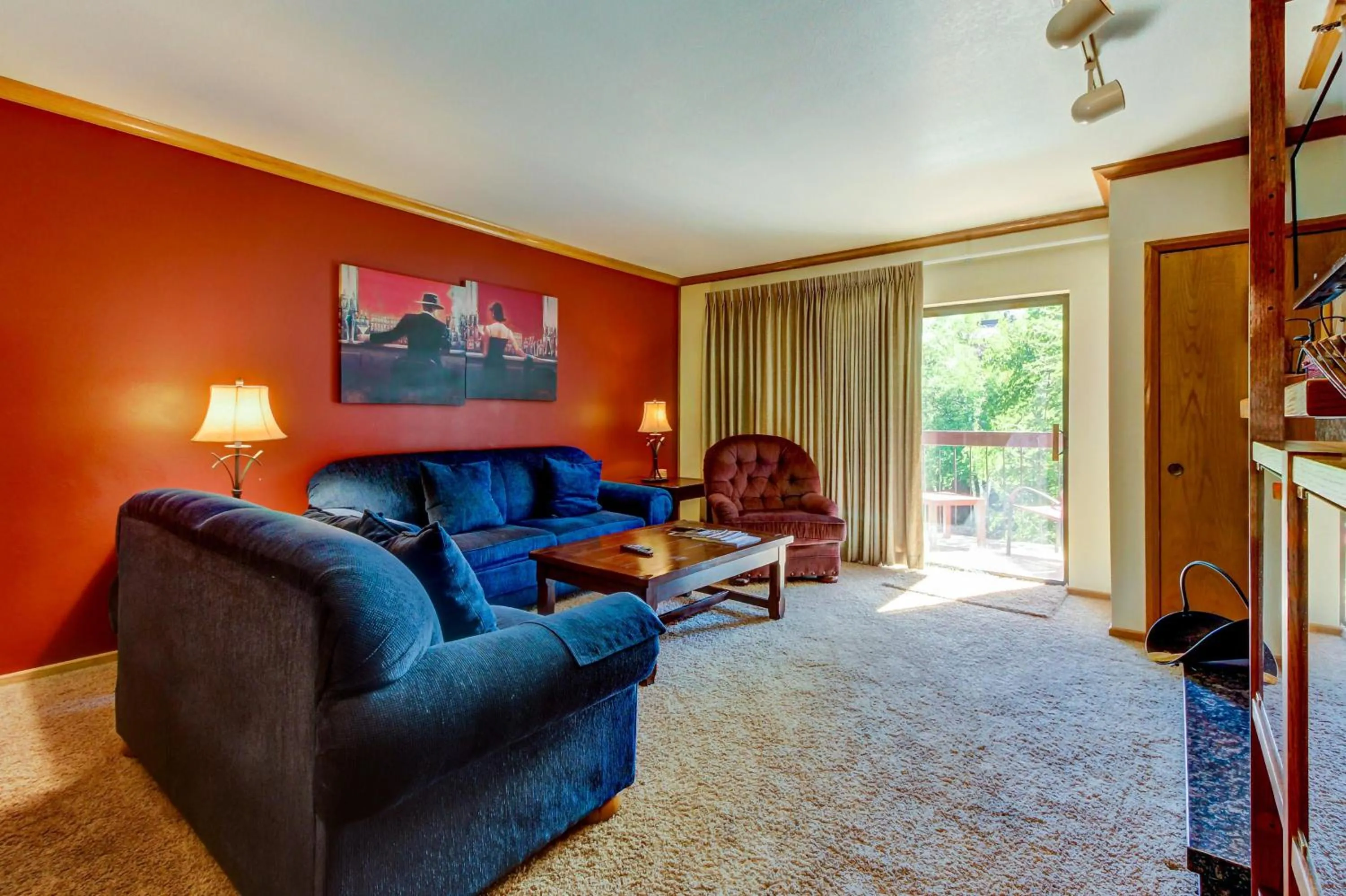 Living room in Park Station Luxury Retreat