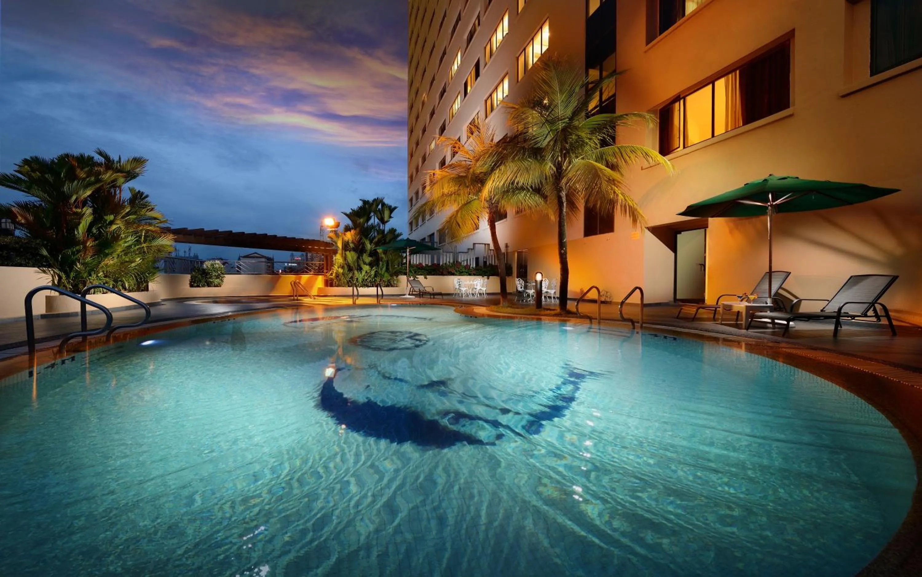 Swimming pool in Sunway Hotel Georgetown Penang