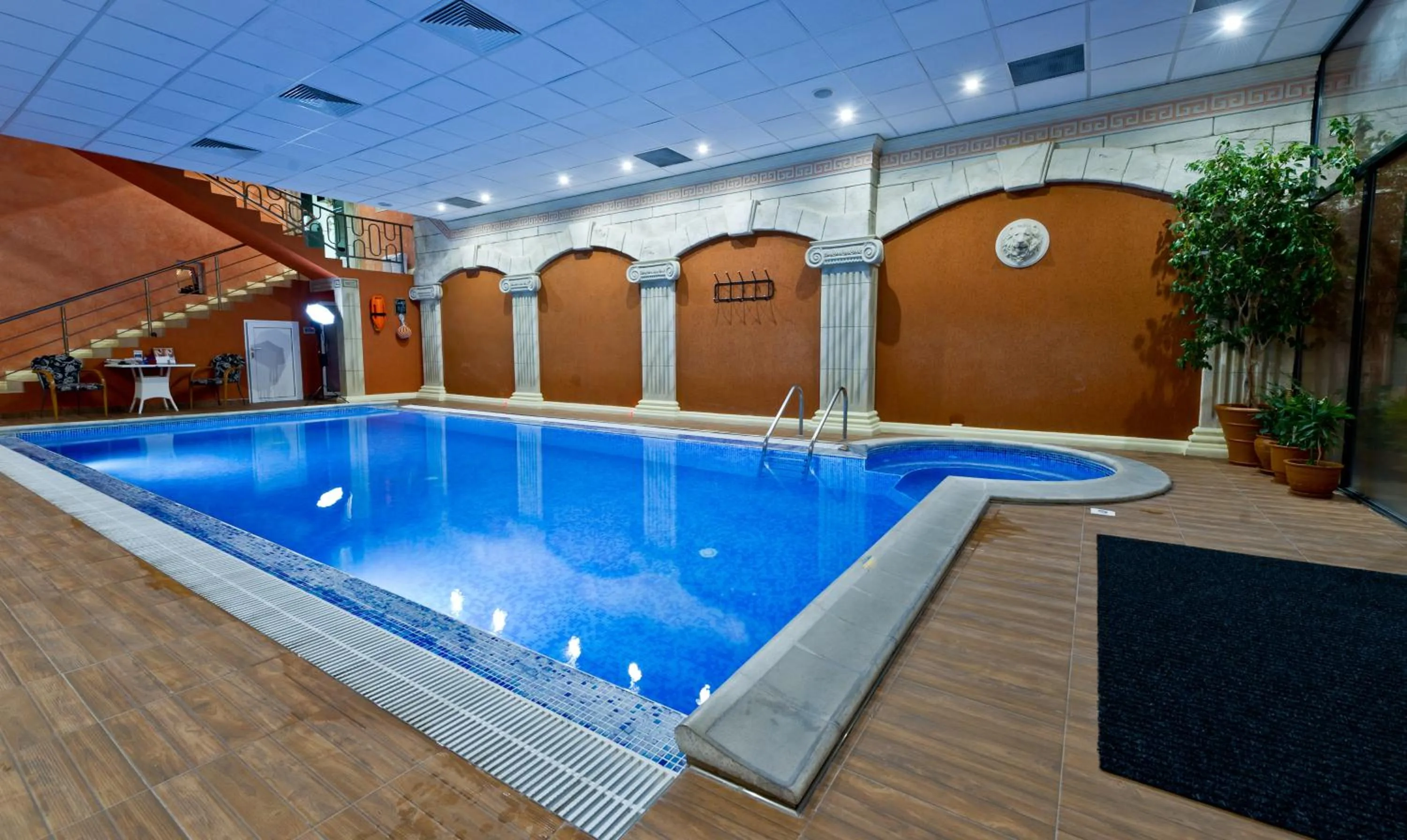 Swimming pool in Spa Hotel Spartak