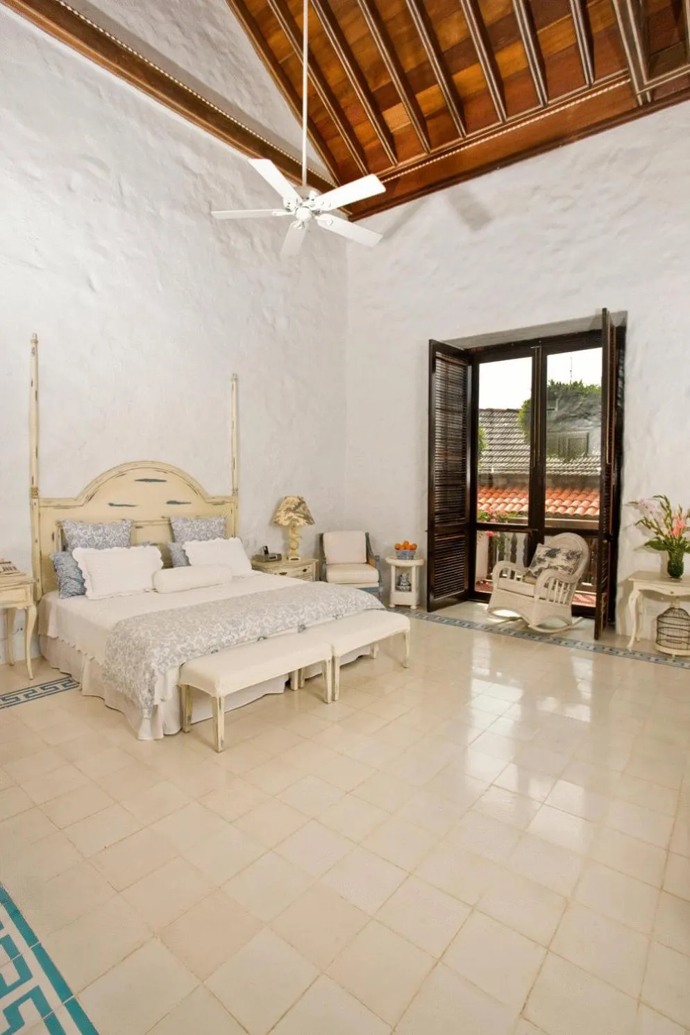 Bed in Hotel Casa Quero