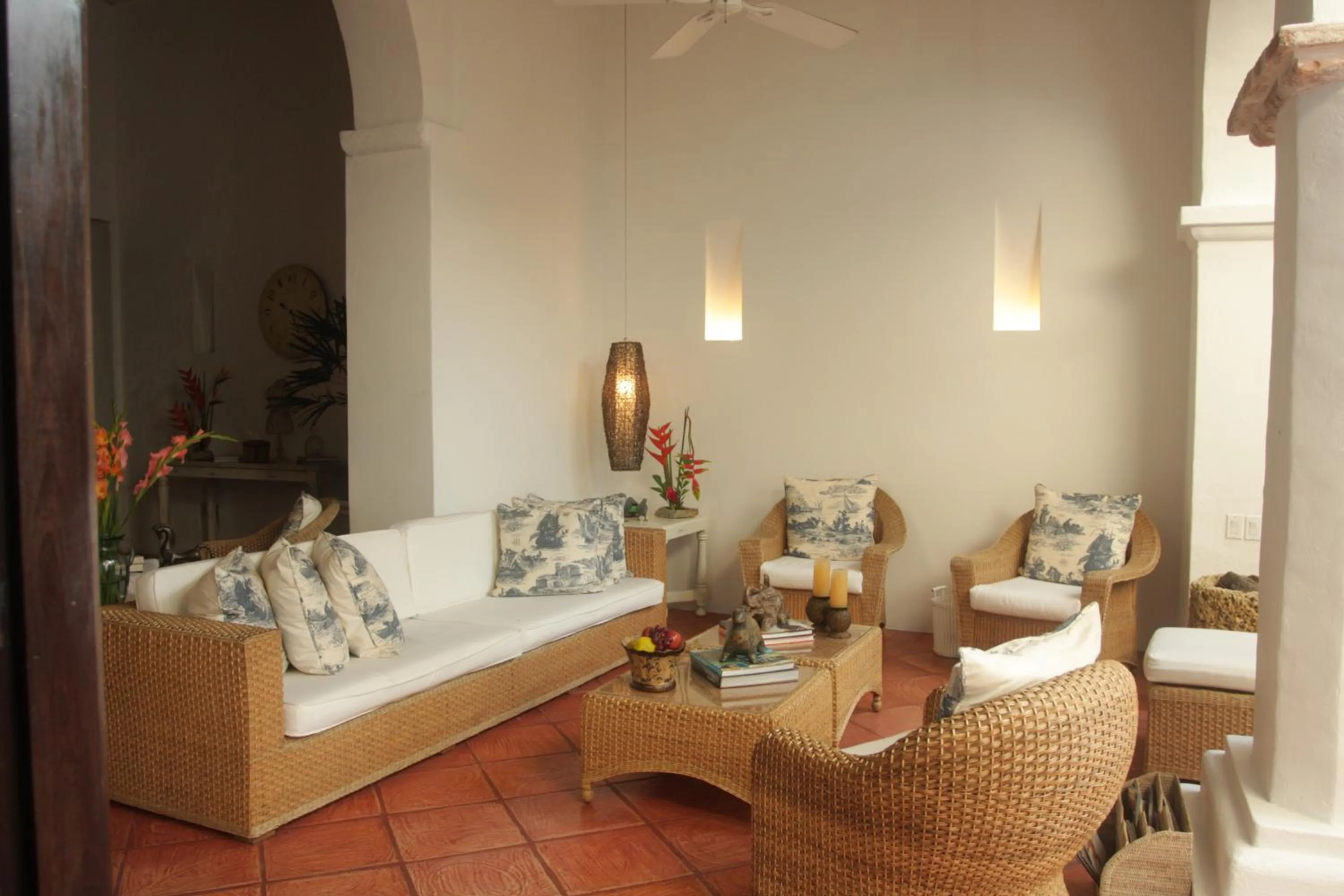 Communal lounge/ TV room in Hotel Casa Quero