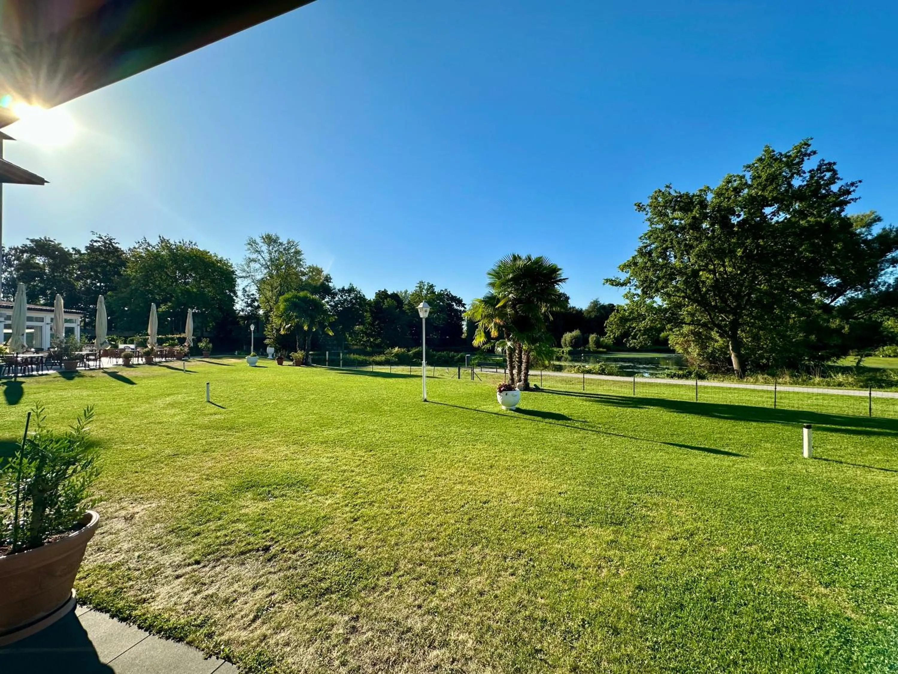 Garden in Hotel Landhaus Milser