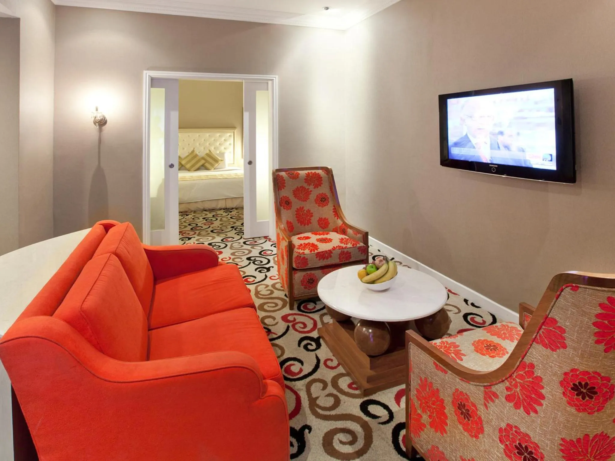 Living room in Silka Maytower Kuala Lumpur