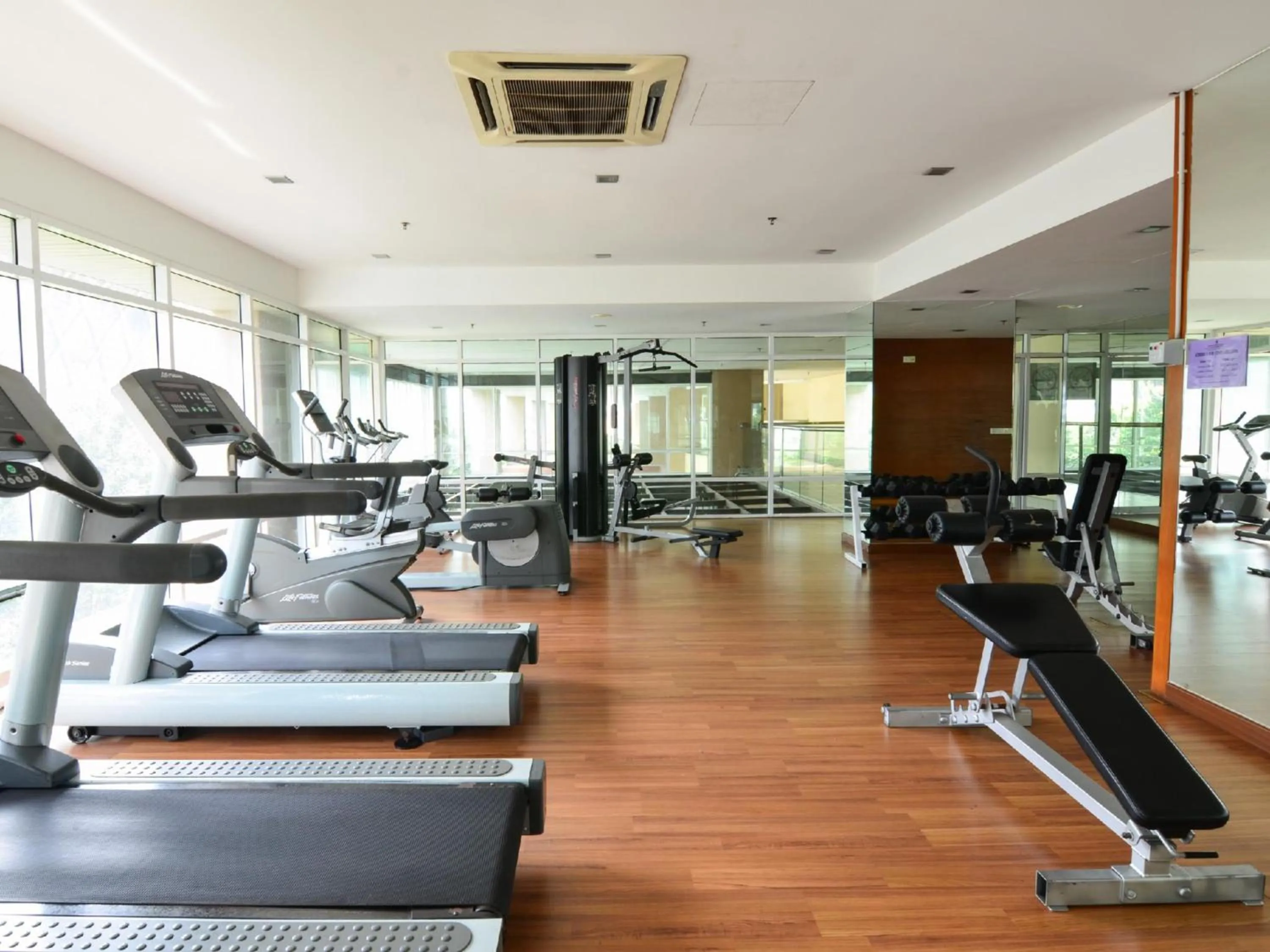 Fitness centre/facilities in Silka Maytower Kuala Lumpur