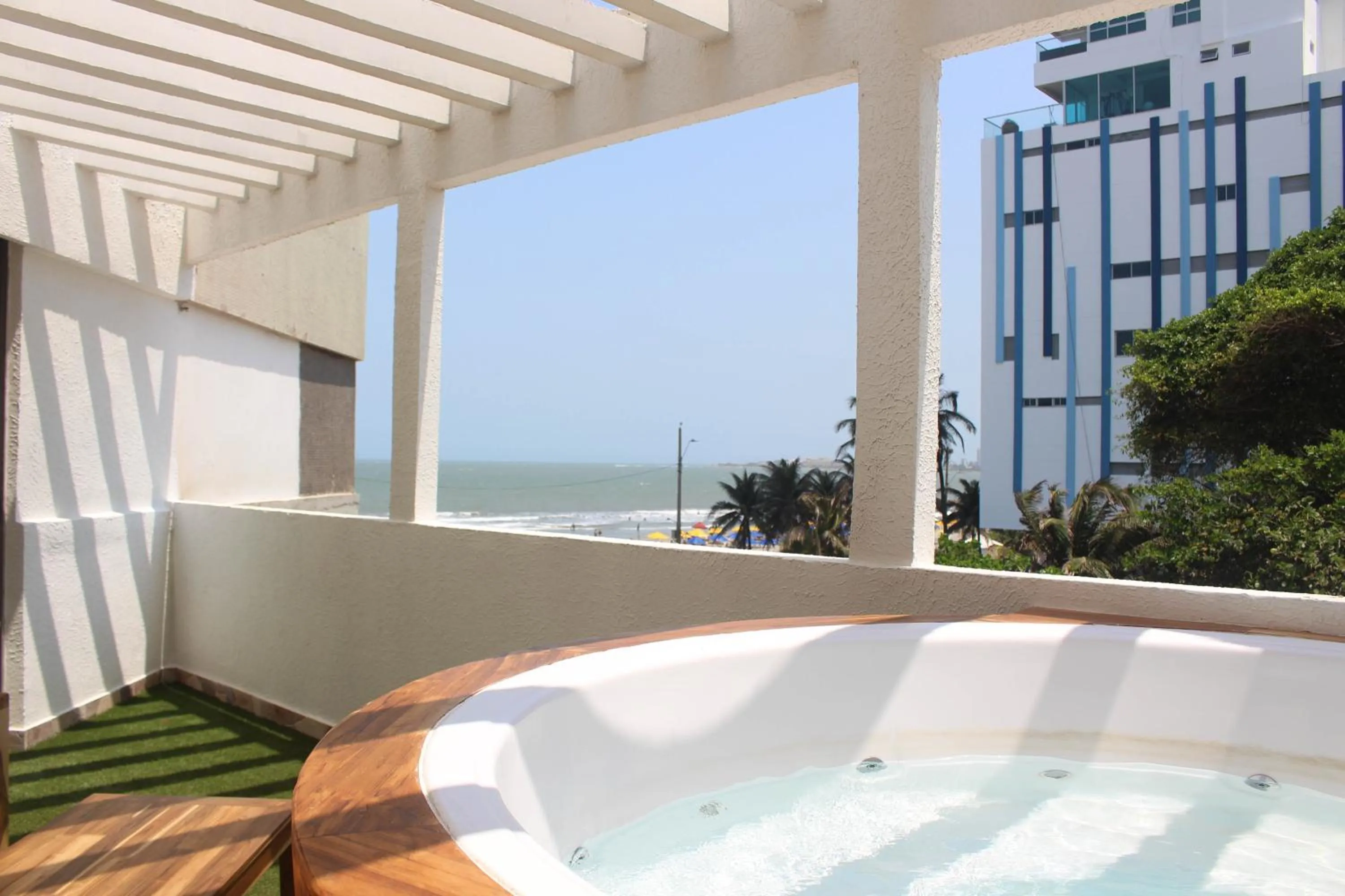 Patio in Hotel Dorado Plaza Bocagrande - All Inclusive