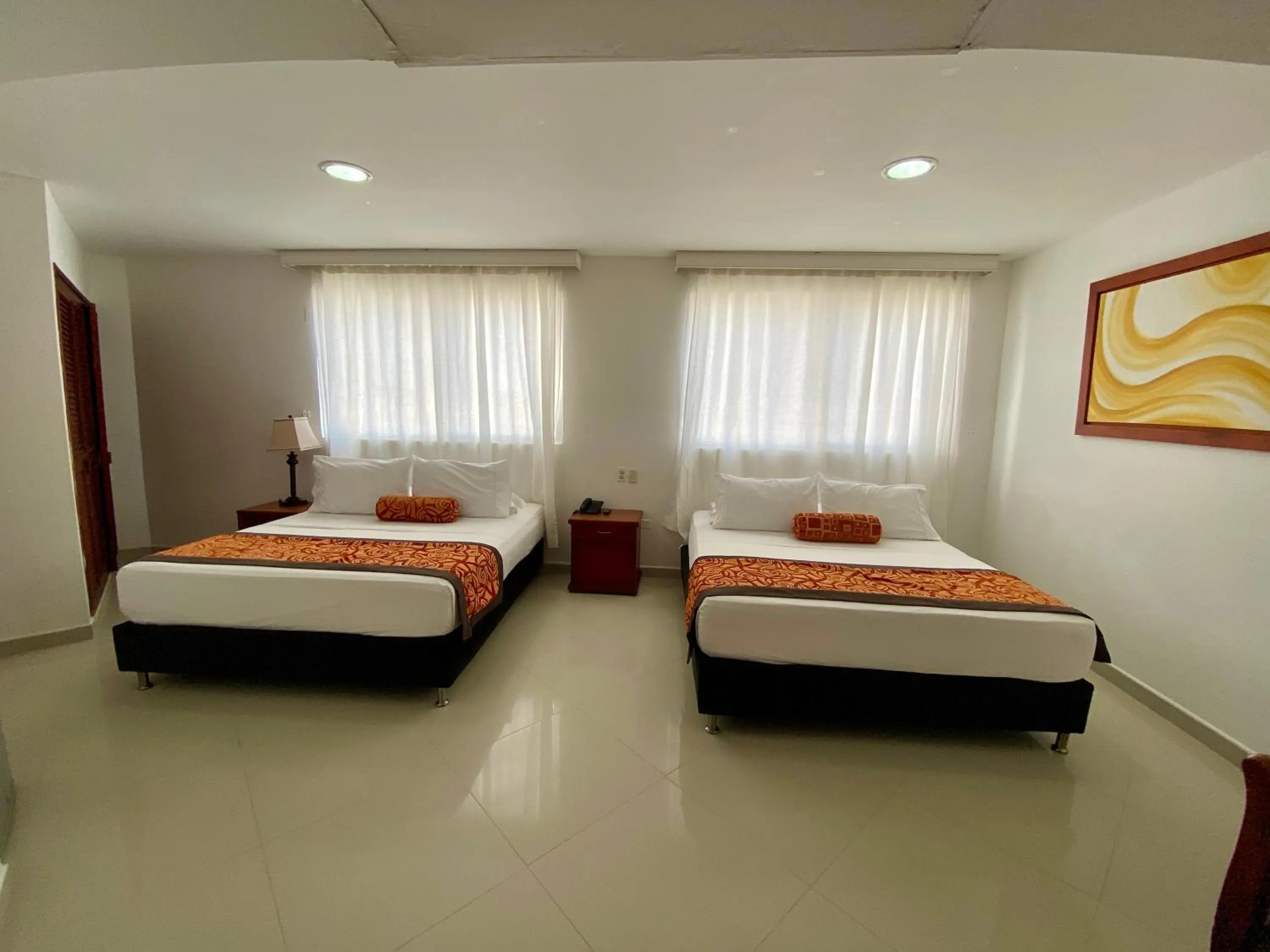 Bed in Hotel Dorado Plaza Bocagrande - All Inclusive