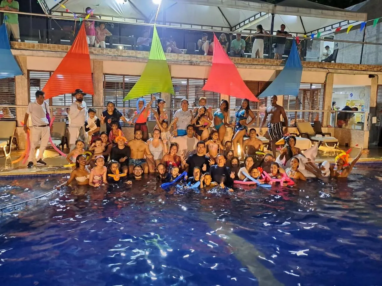 Pool view in Hotel Dorado Plaza Bocagrande - All Inclusive