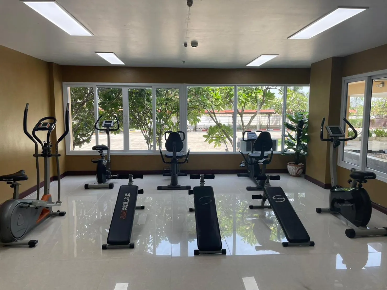 Fitness centre/facilities in H2DO Hotel