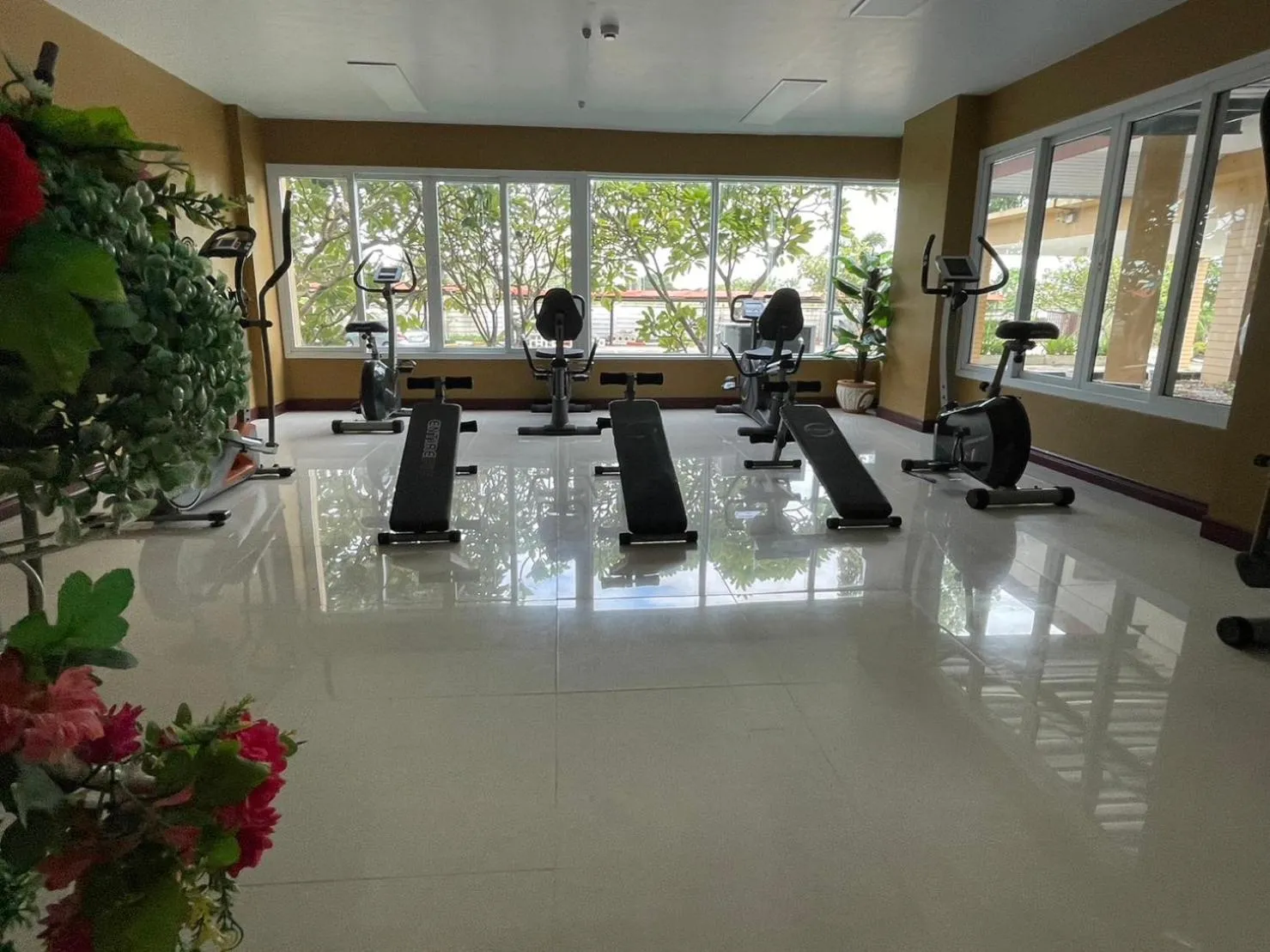 Fitness centre/facilities in H2DO Hotel