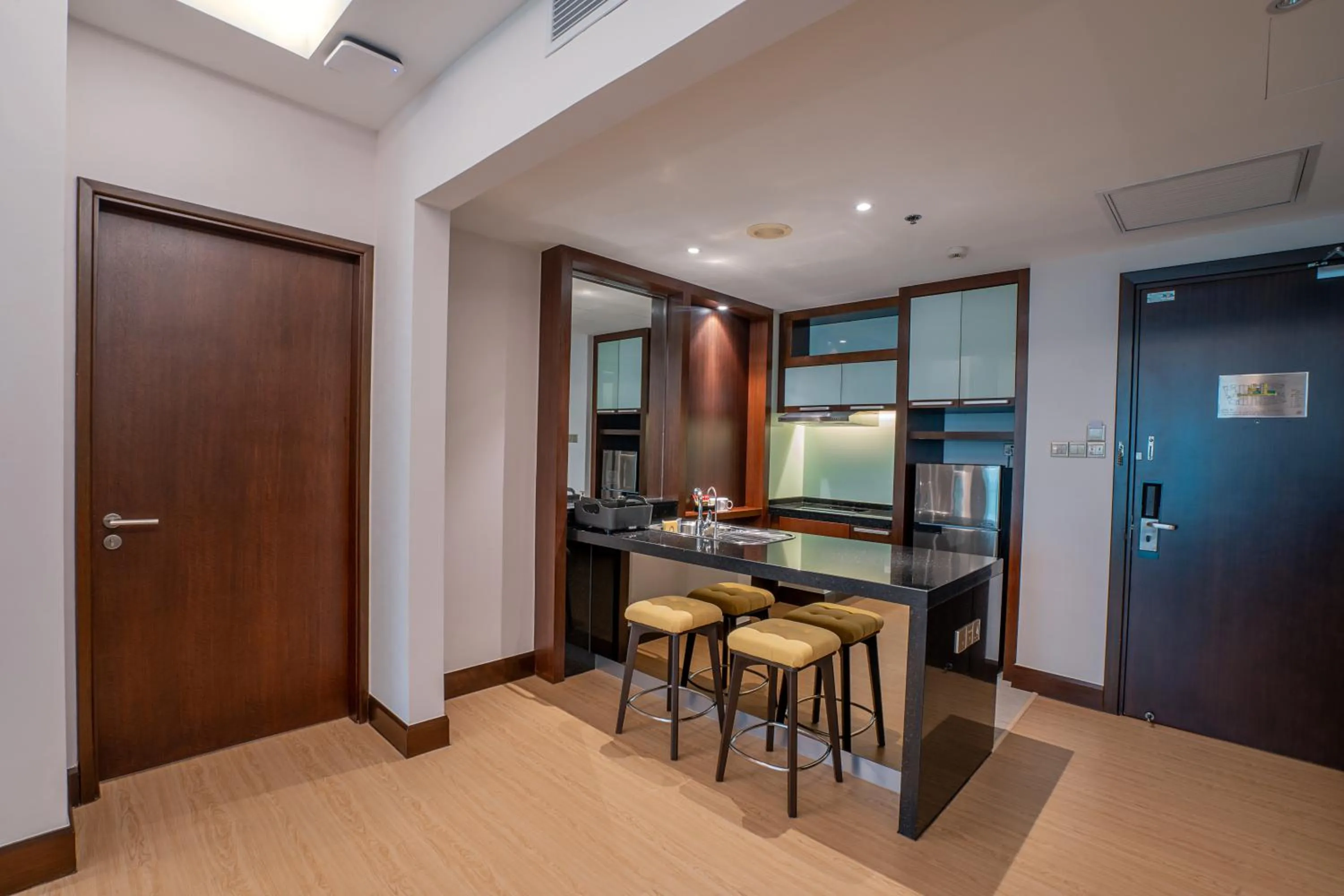 Kitchen or kitchenette in St Giles Mid Valley Kuala Lumpur