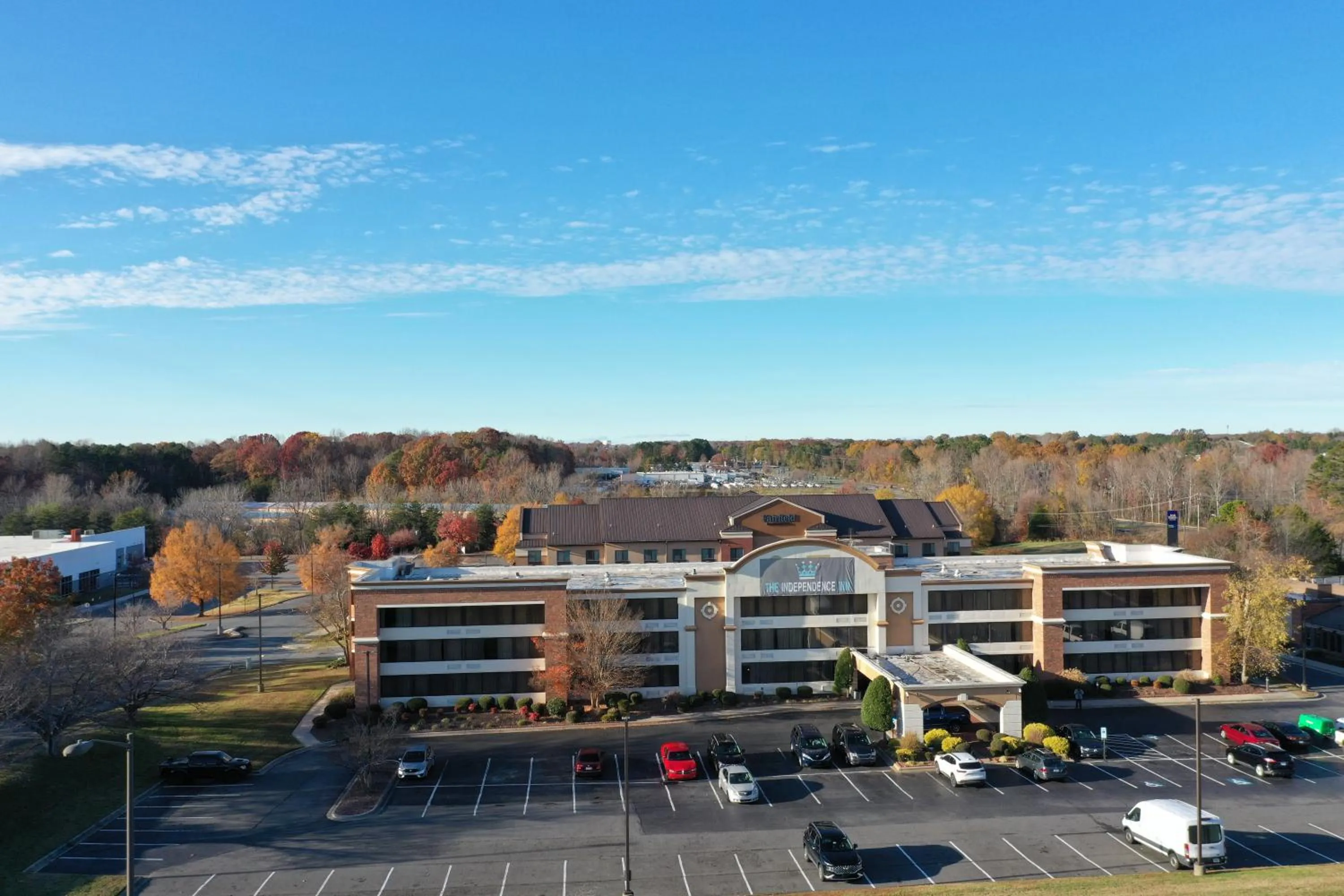 Property building in SureStay by Best Western Charlotte Matthews