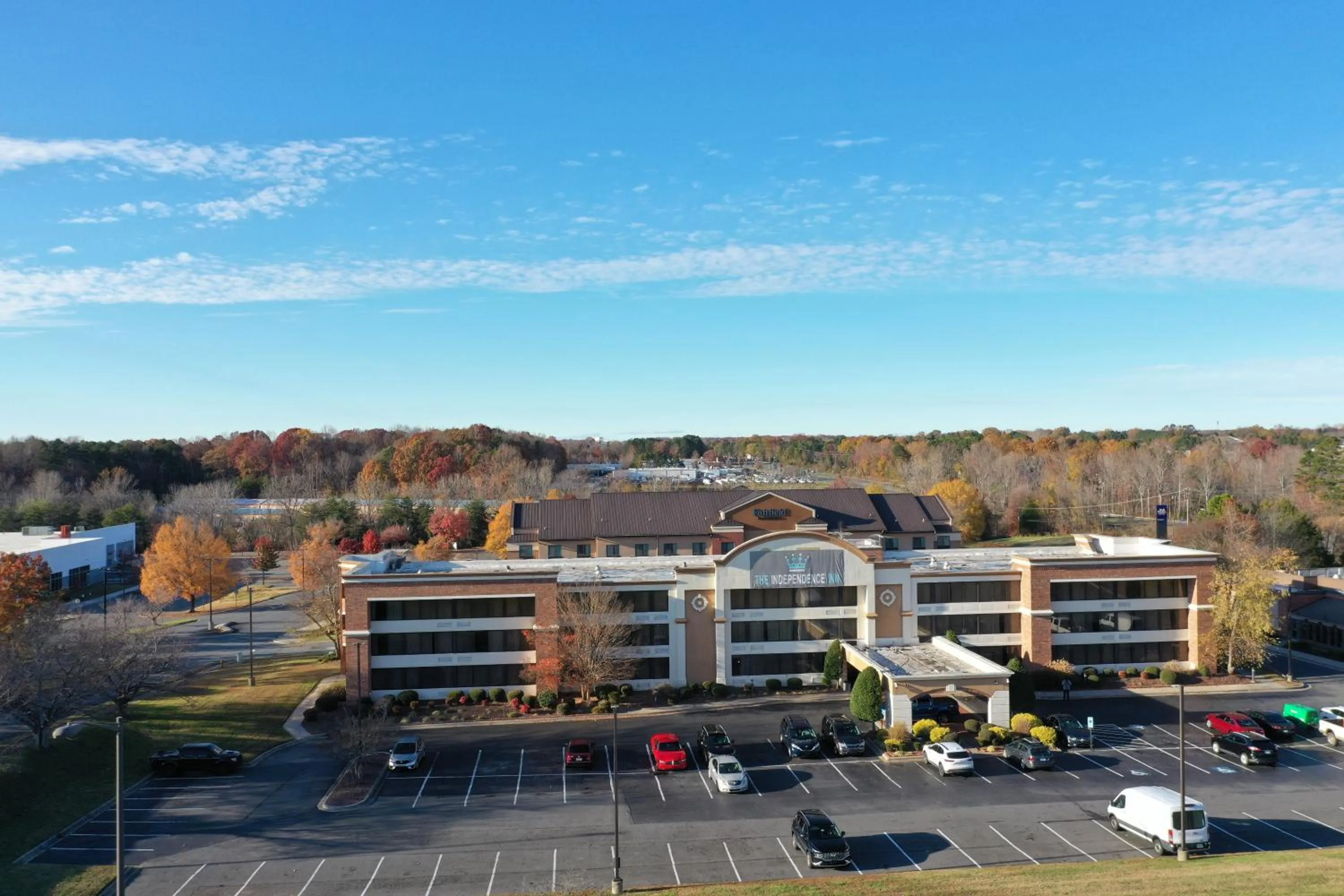 Property building in SureStay by Best Western Charlotte Matthews