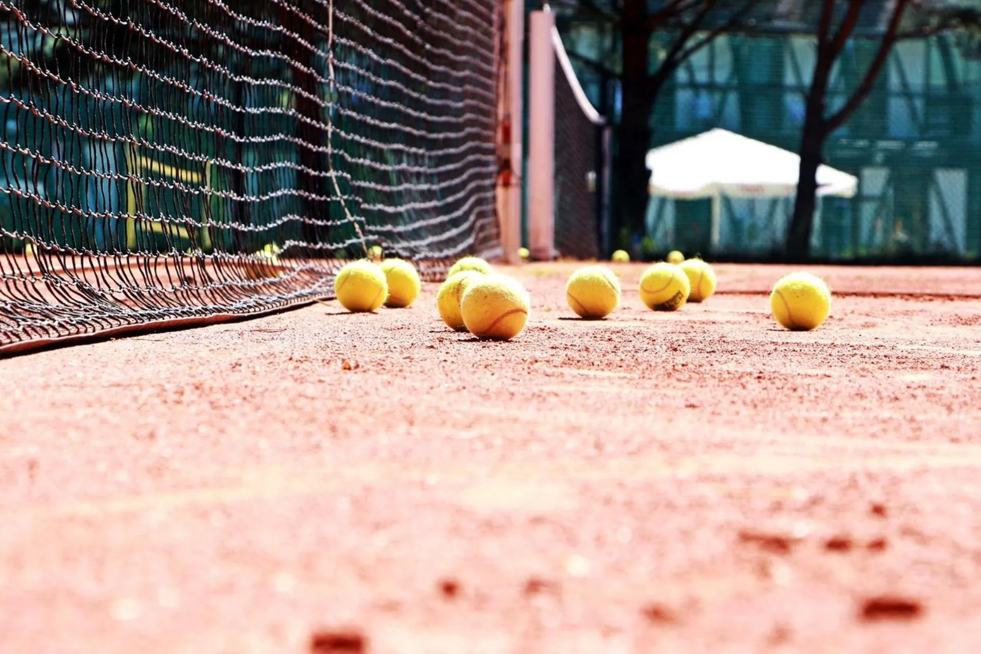 Tennis court in Hotel Galion