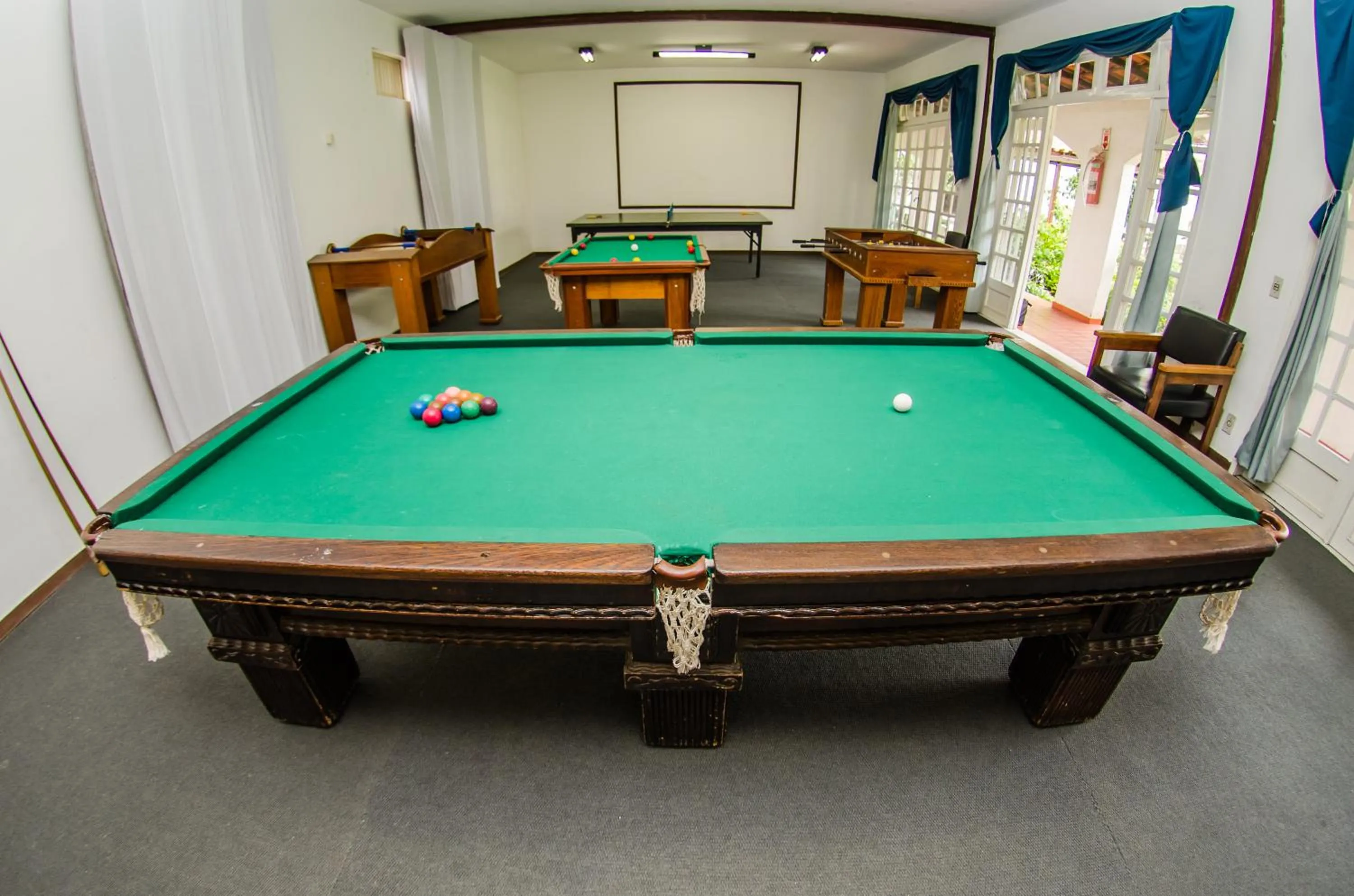Billiard in Hotel Bucsky