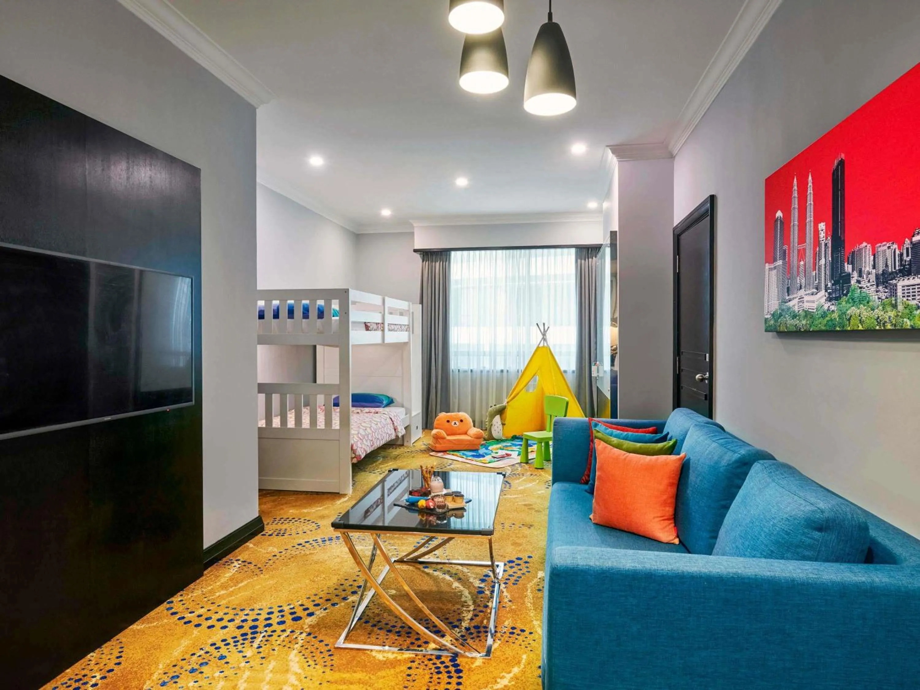 Bedroom in Pullman Kuala Lumpur City Centre Hotel & Residences