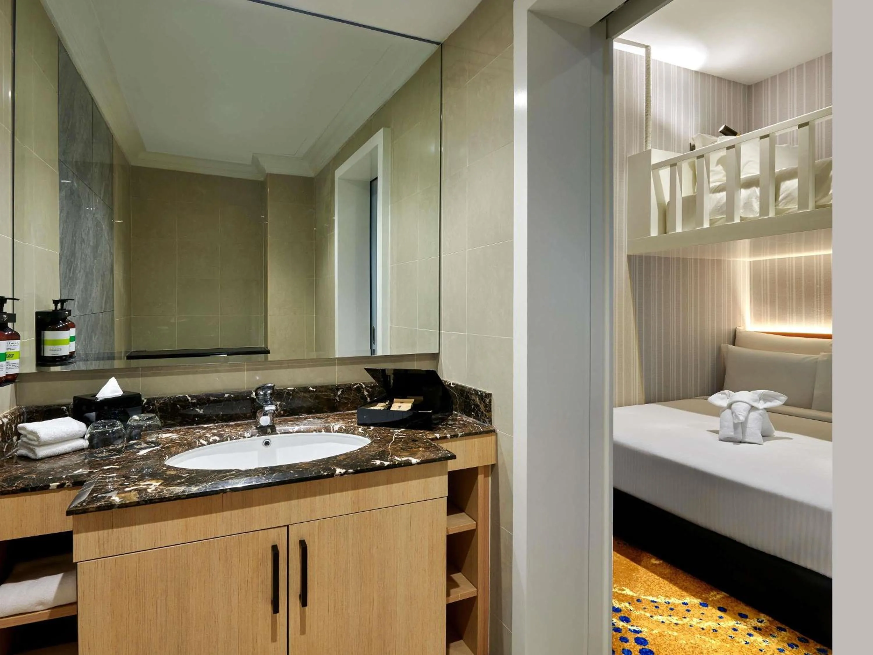 Bedroom in Pullman Kuala Lumpur City Centre Hotel & Residences