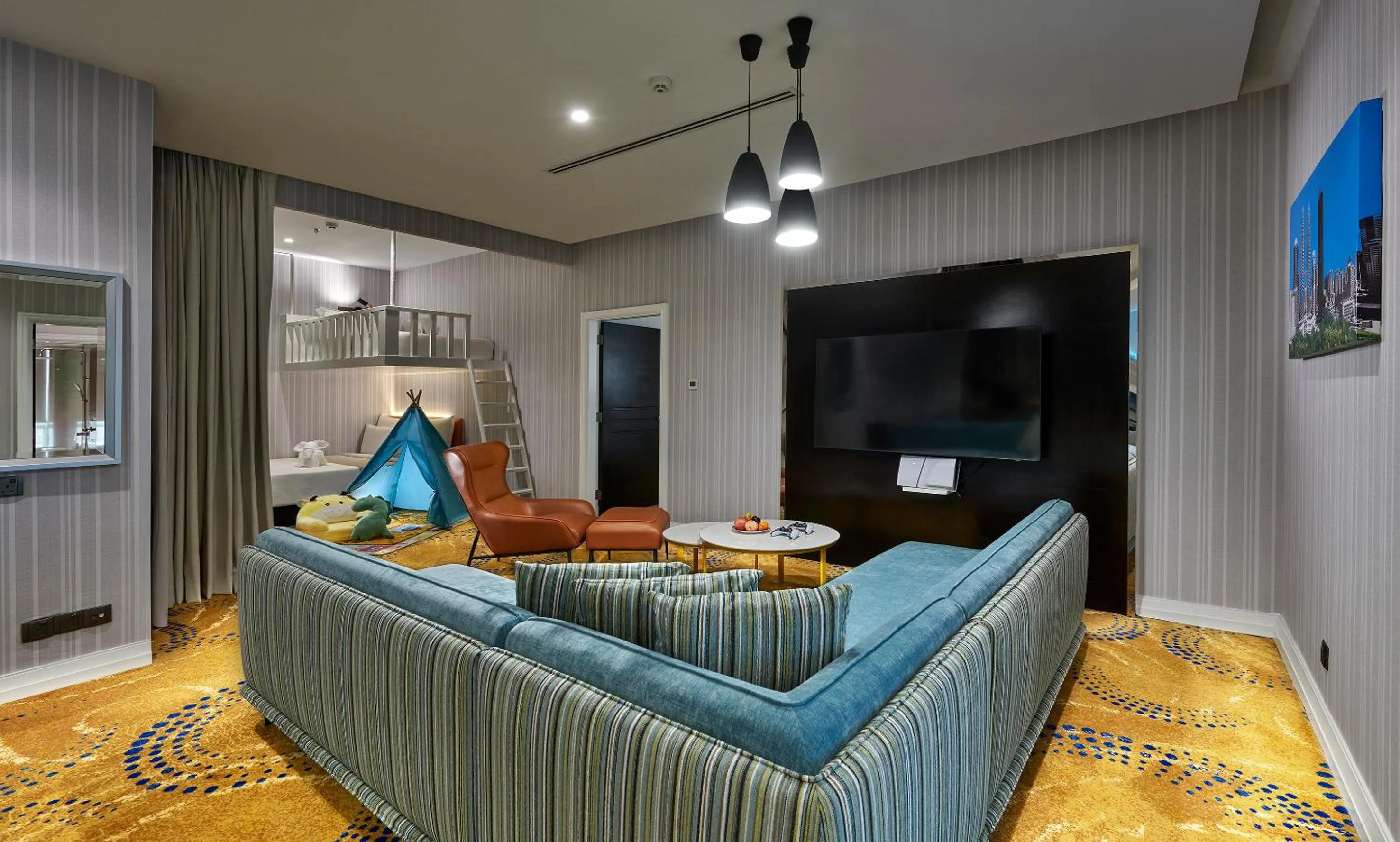 Living room in Pullman Kuala Lumpur City Centre Hotel & Residences