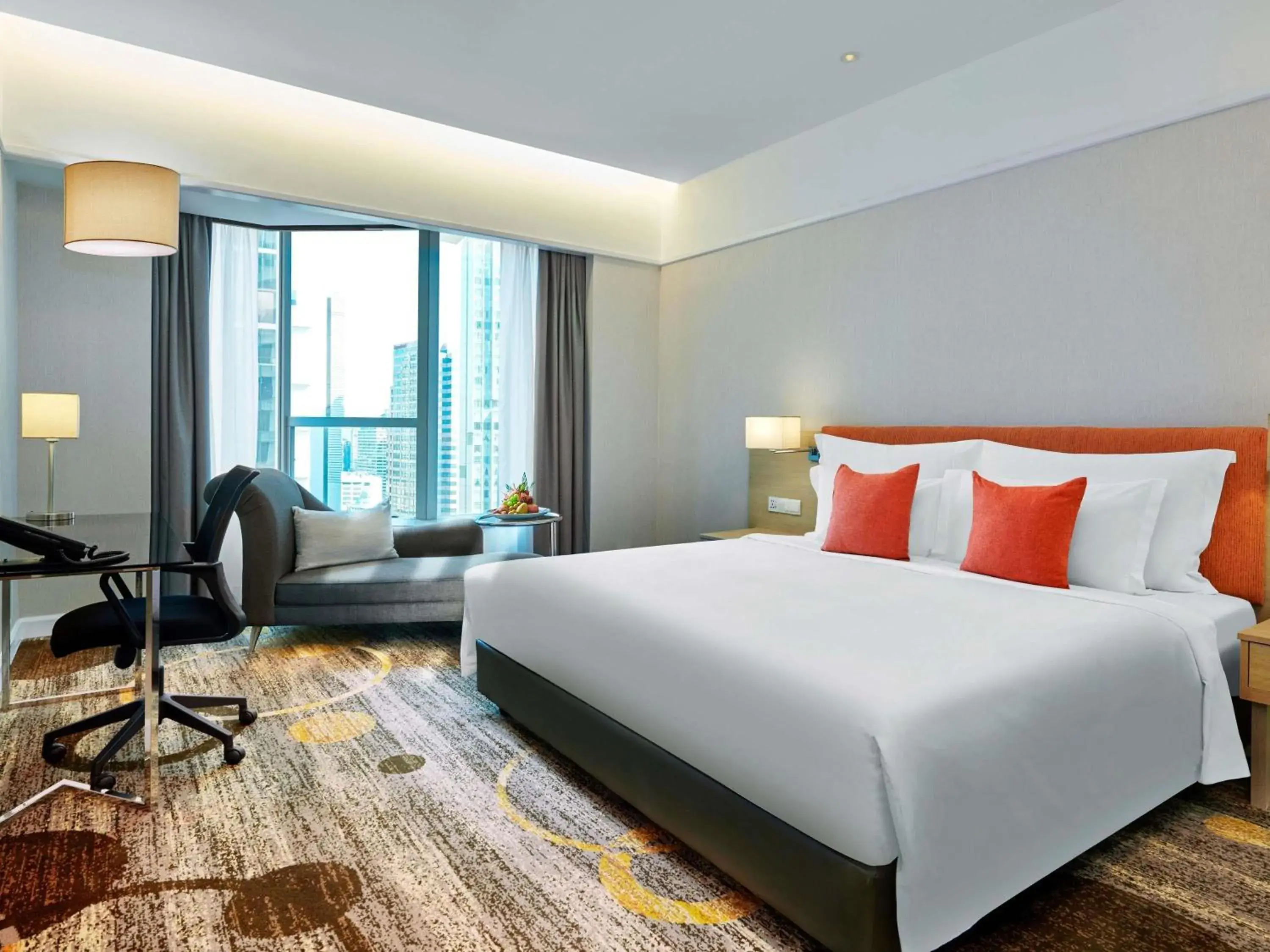 Deluxe King Room in Pullman Kuala Lumpur City Centre Hotel & Residences Deluxe King Room in Pullman Kuala Lumpur City Centre Hotel & Residences