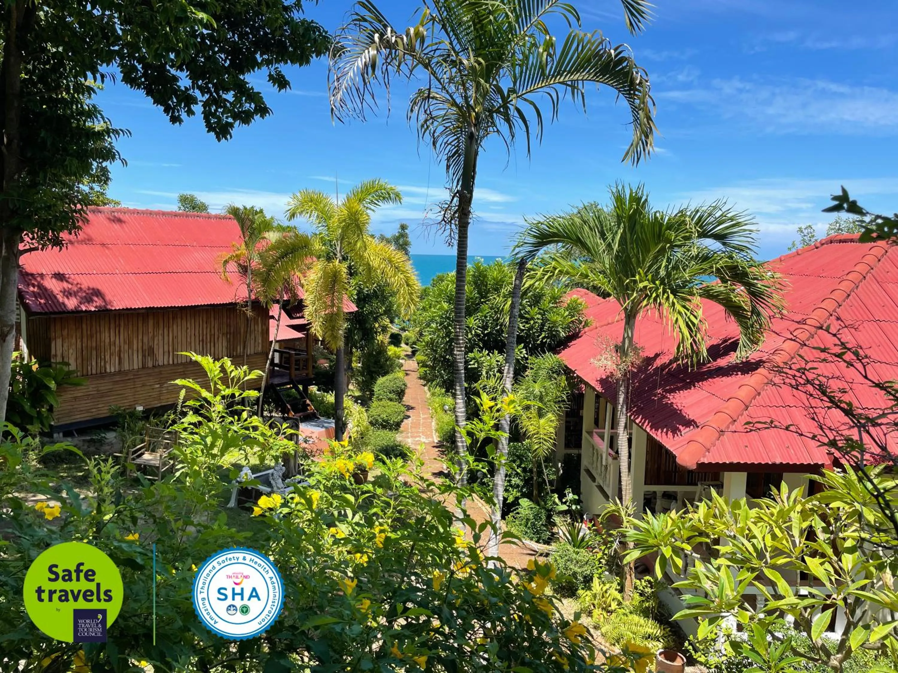 Garden view in Bounty Resort