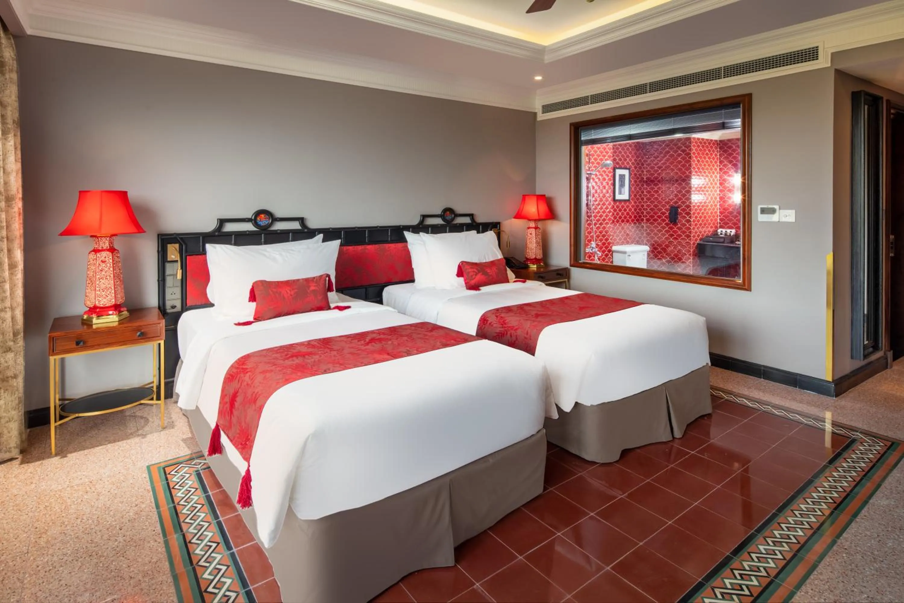 Bedroom, Bed in Silk Path Grand Hue Hotel