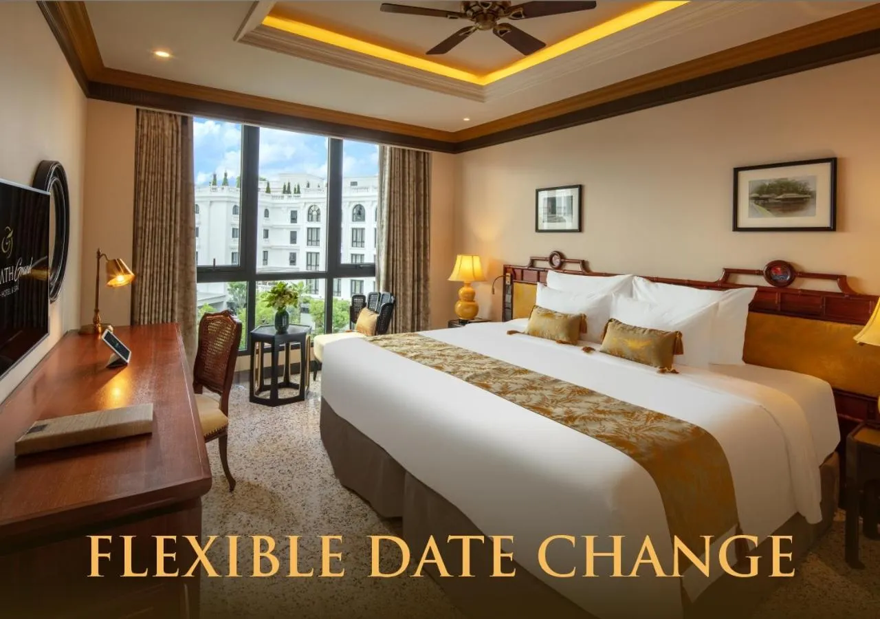 Bedroom, Bed in Silk Path Grand Hue Hotel