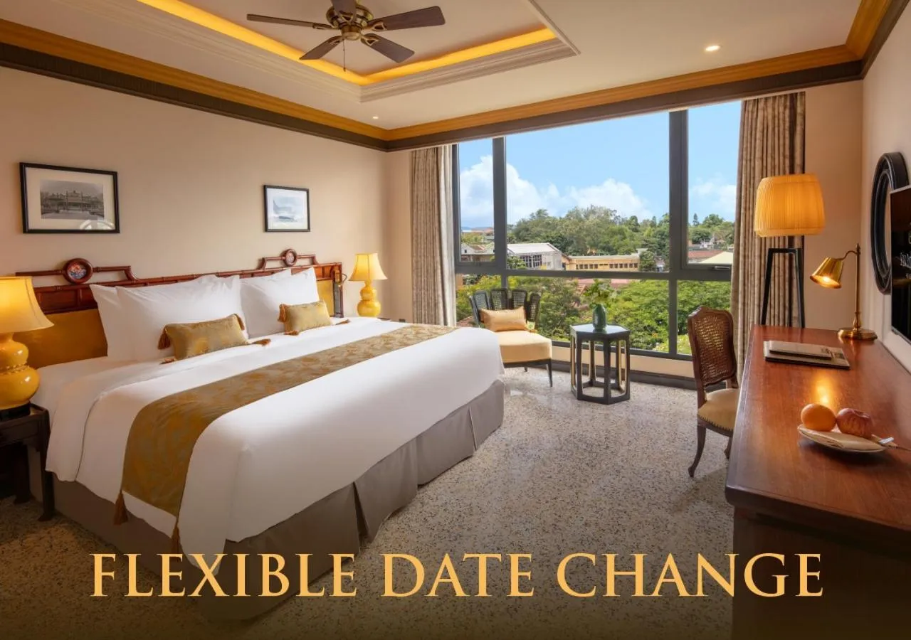 Bedroom, Bed in Silk Path Grand Hue Hotel