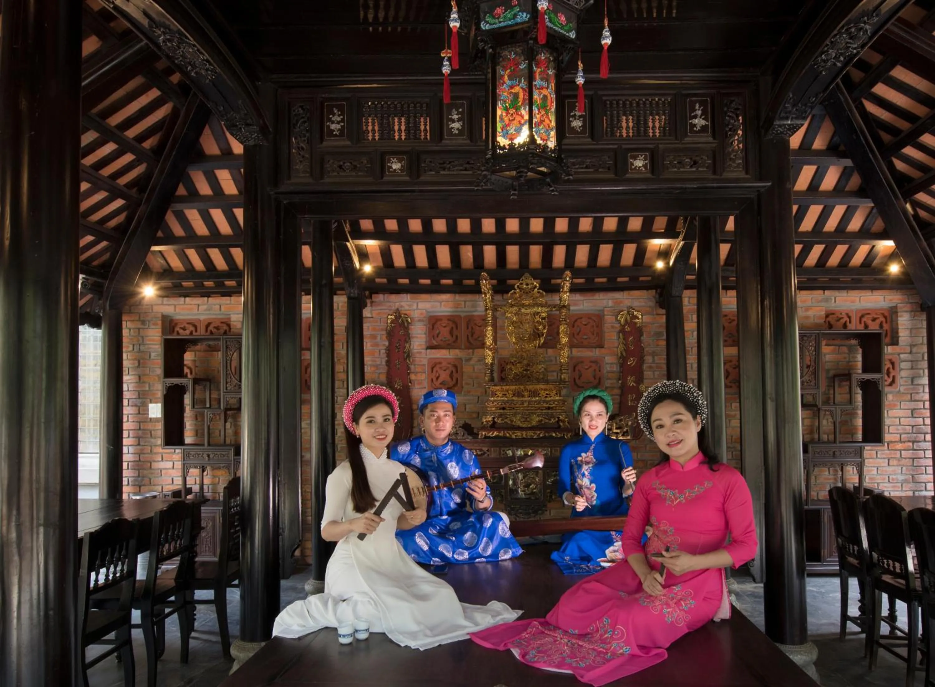 People in Silk Path Grand Hue Hotel