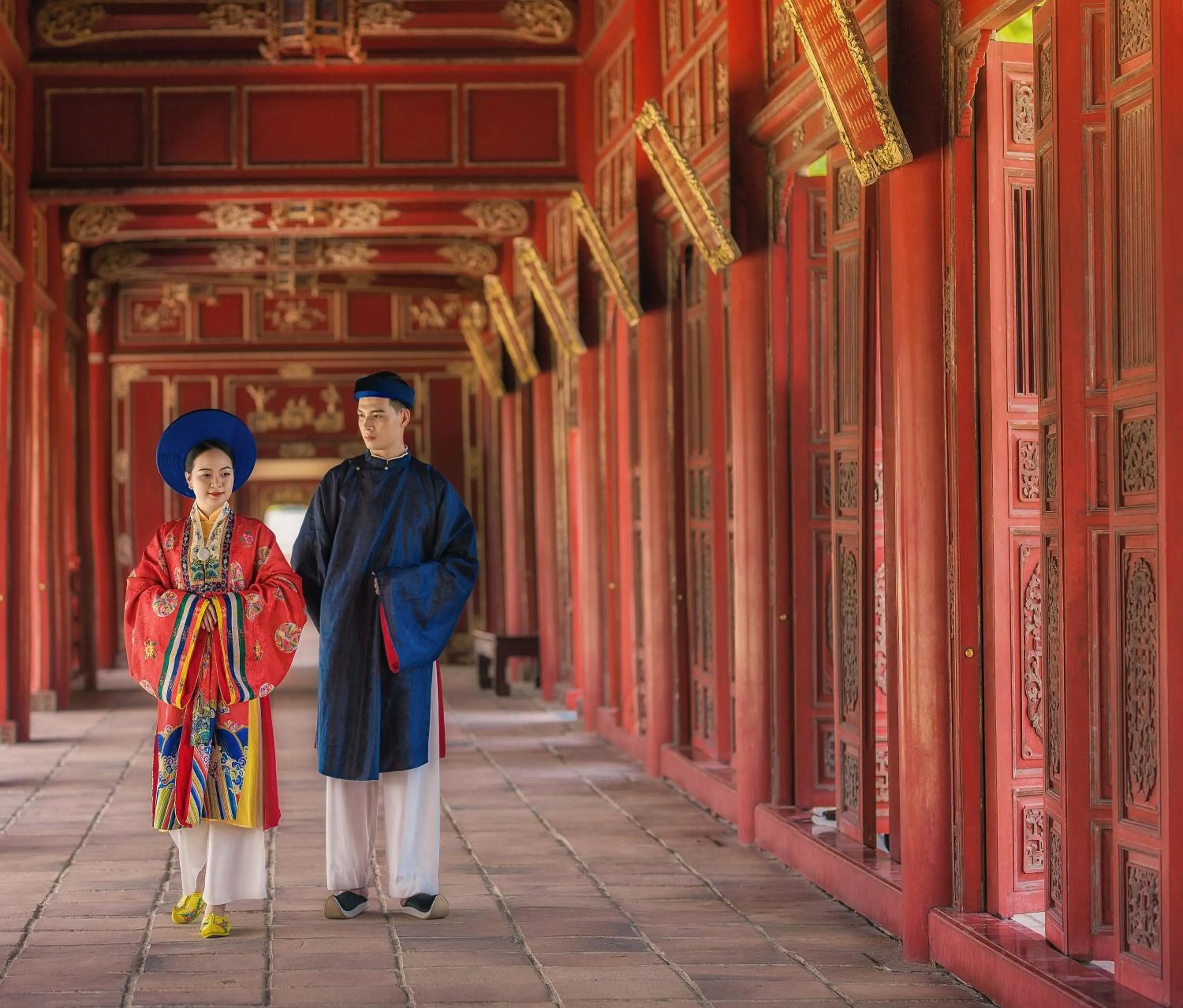 People in Silk Path Grand Hue Hotel