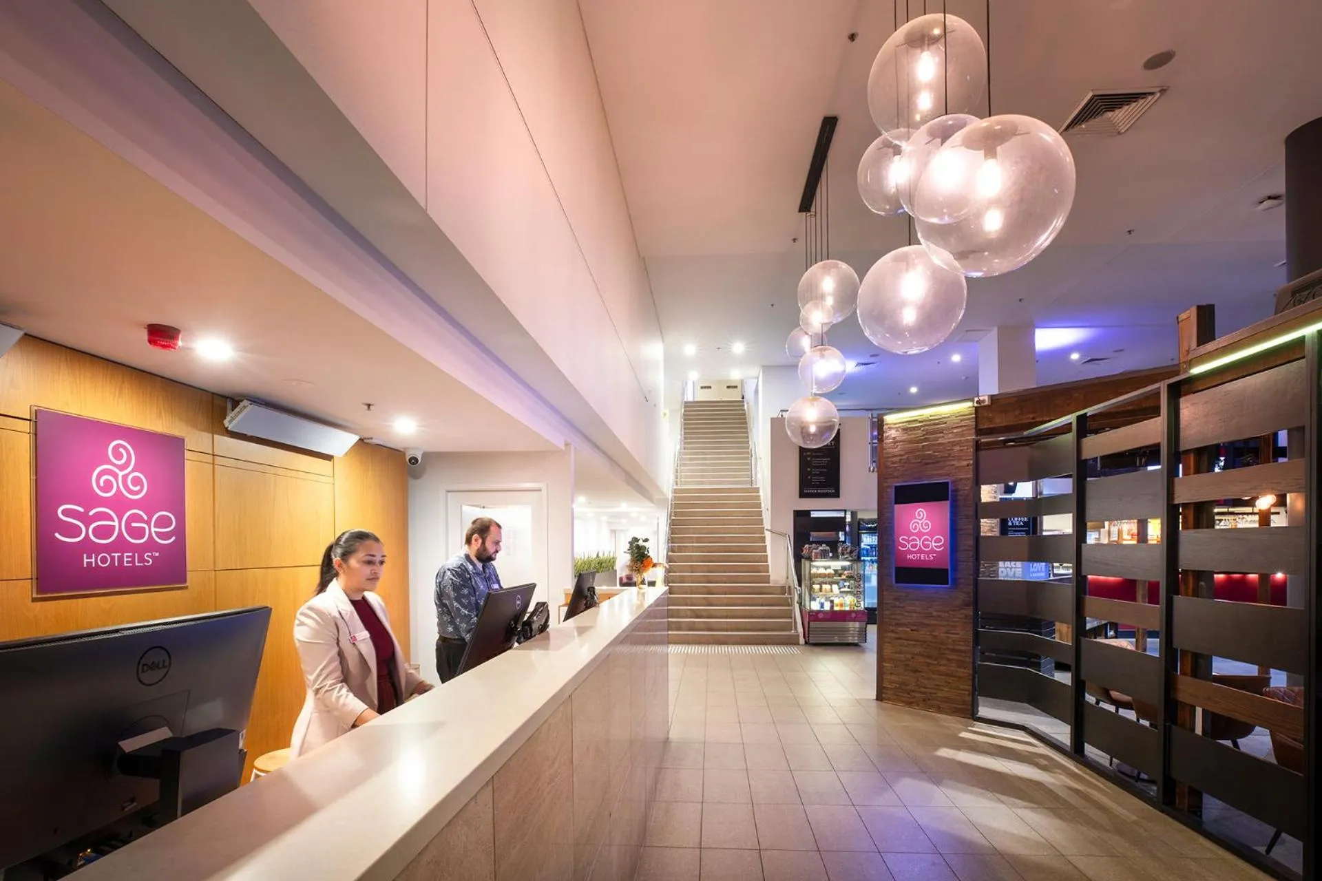 Lobby or reception in Sage Hotel Wollongong