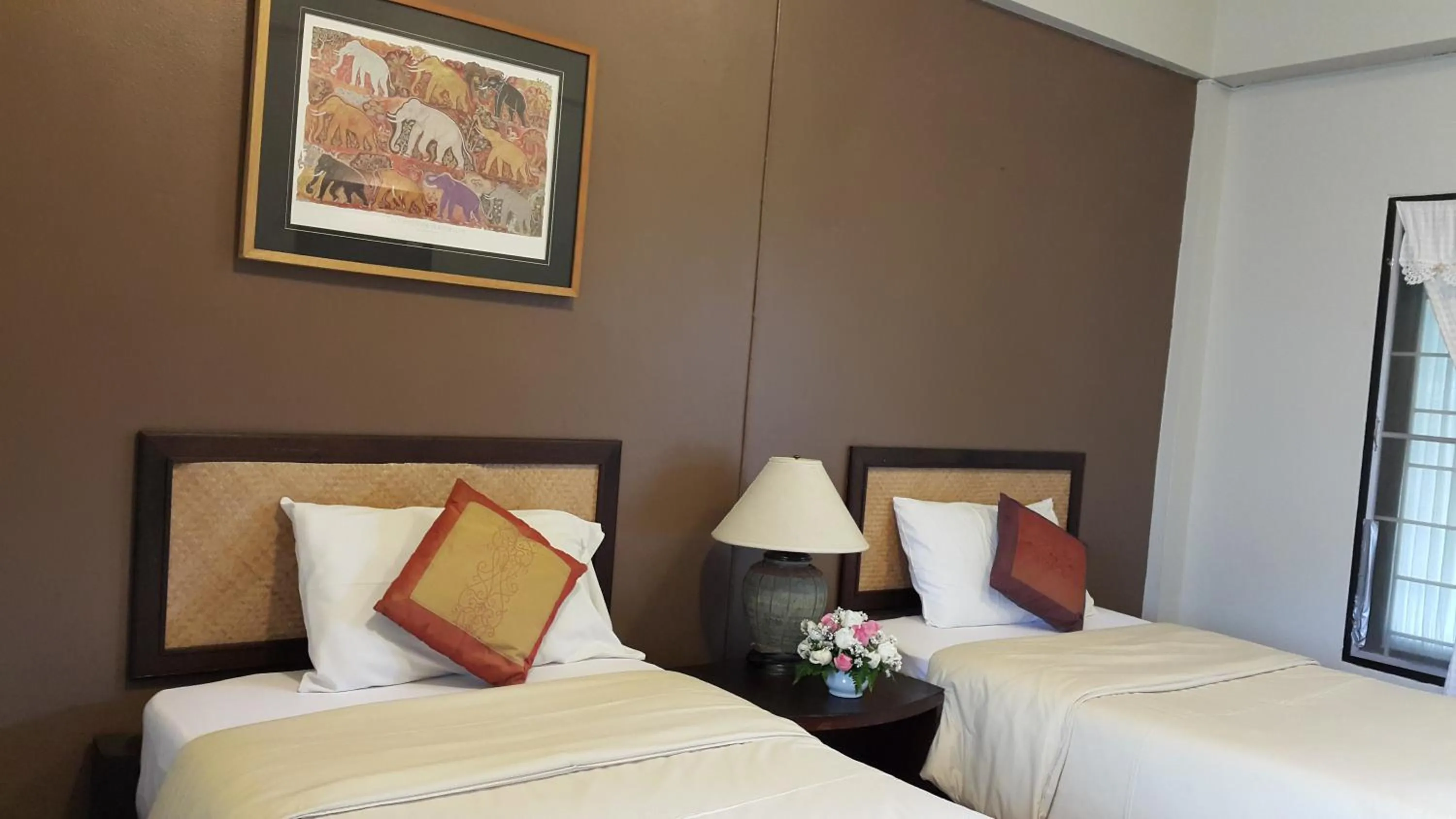 Bed in Baan Warabordee