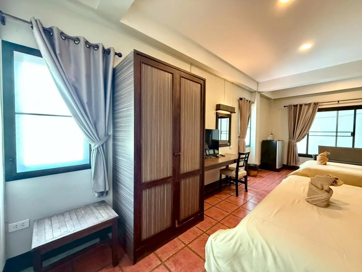 Bedroom, Bed in Baan Warabordee Hotel