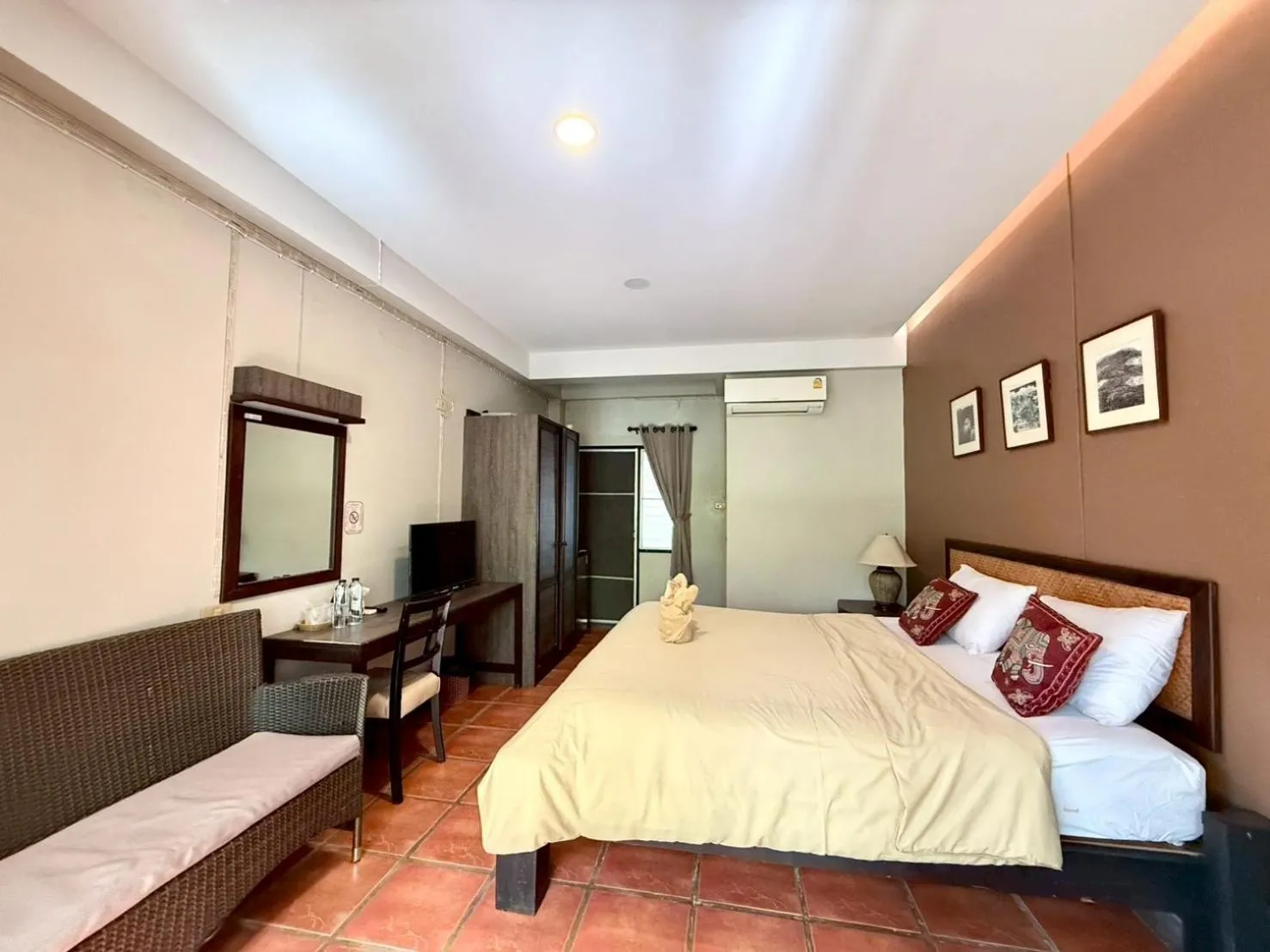 Bedroom, Bed in Baan Warabordee Hotel