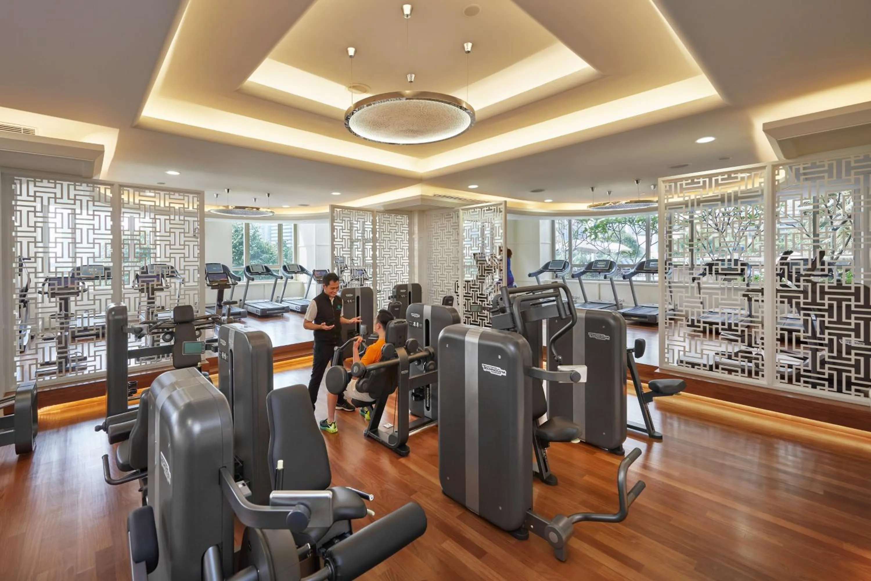 Fitness centre/facilities in Mandarin Oriental, Kuala Lumpur