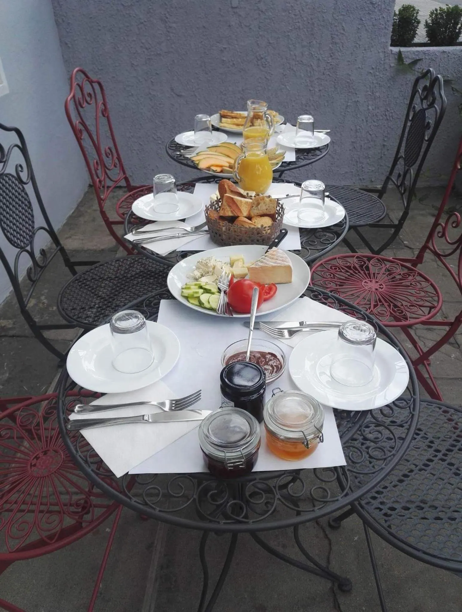 Breakfast in Hotel Du Square