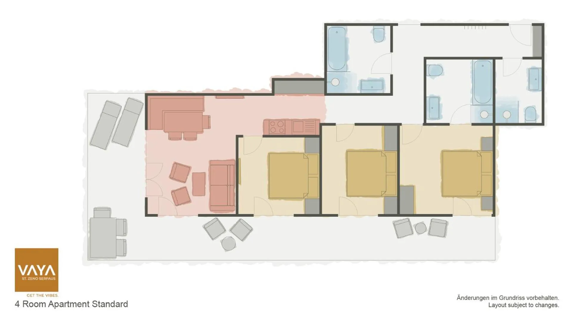 Floor plan in VAYA St Zeno Serfaus