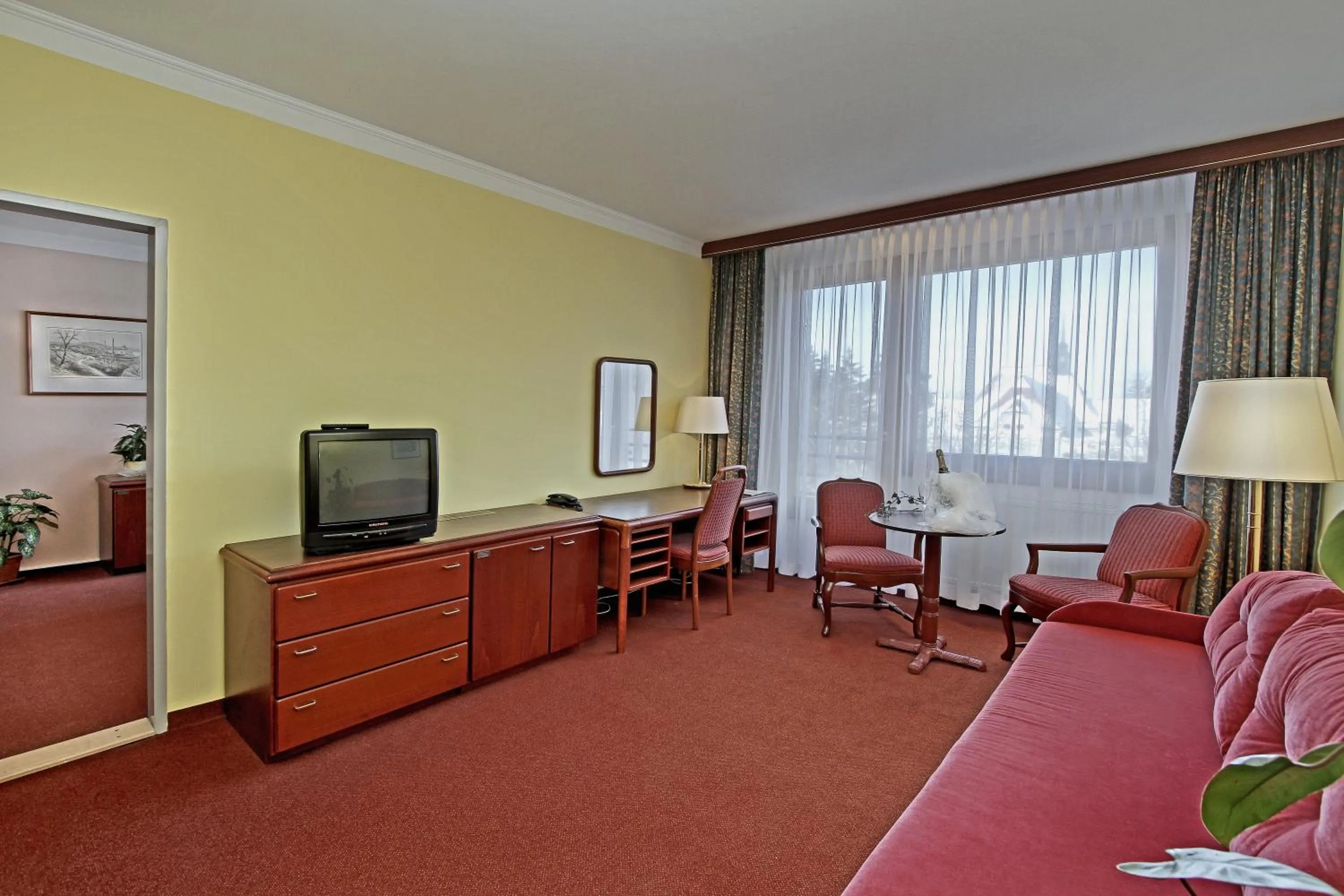Living room in Hotel Krakonoš