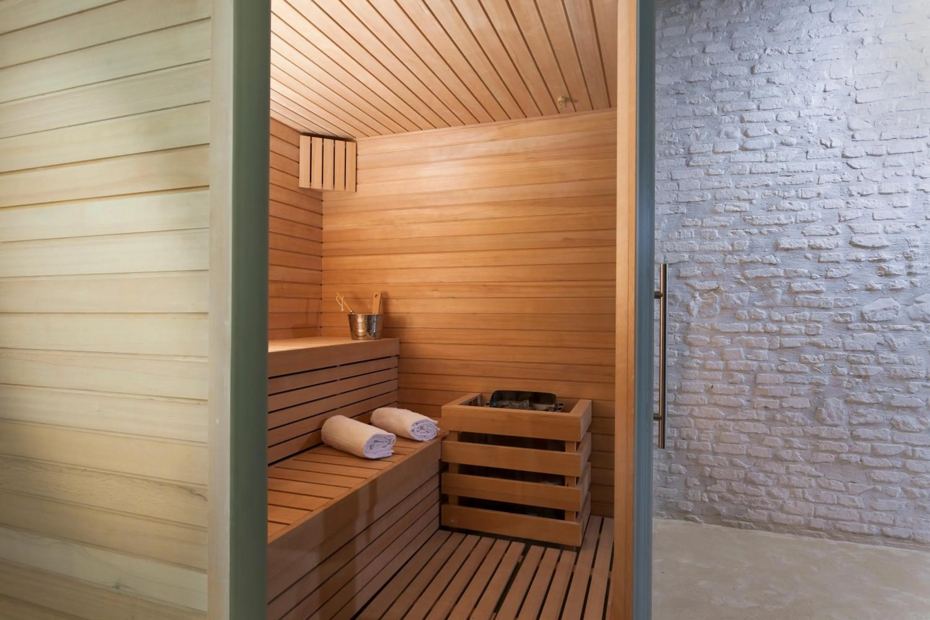 Sauna in Il Villino Hotel & SPA