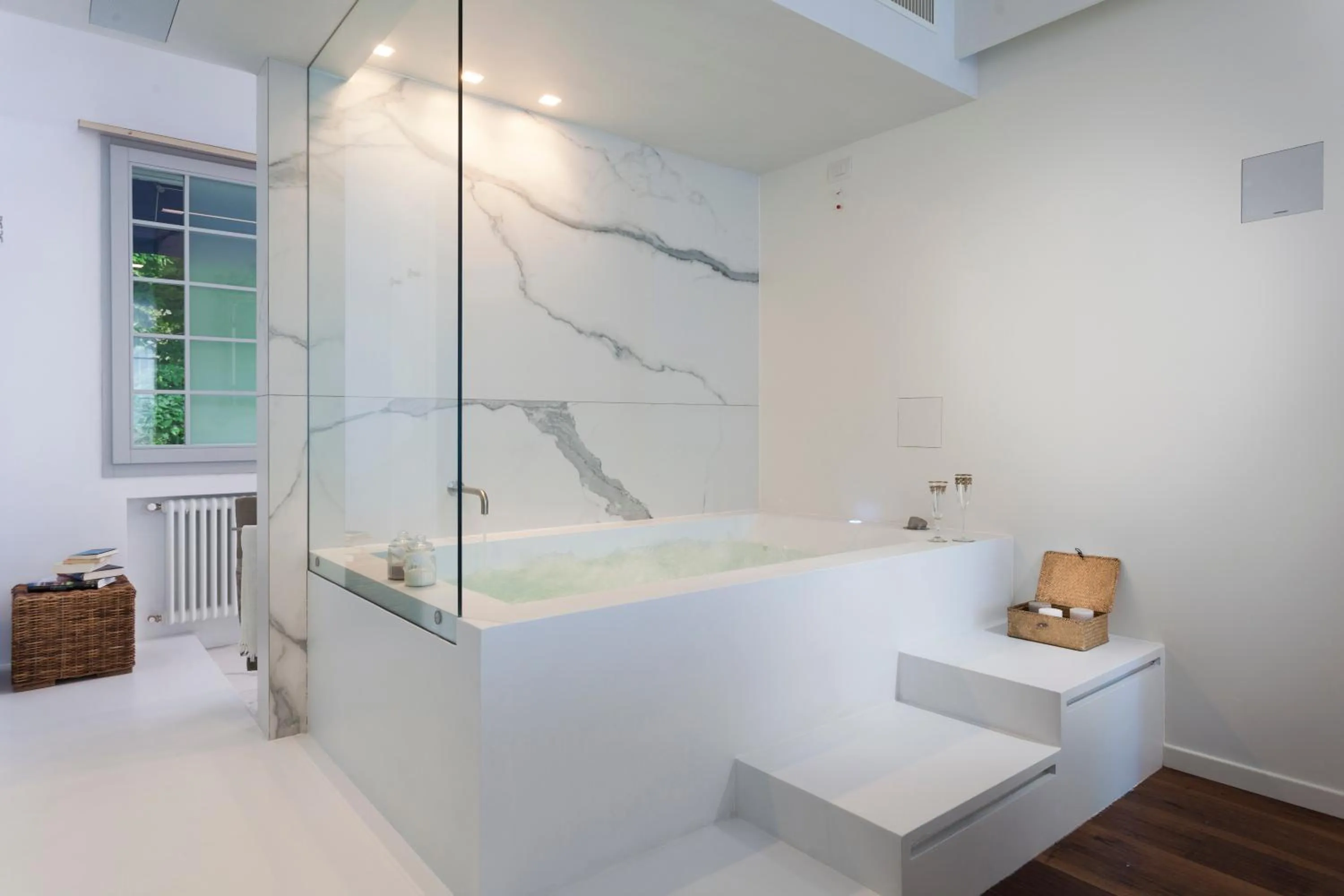 Hot Tub in Il Villino Hotel & SPA