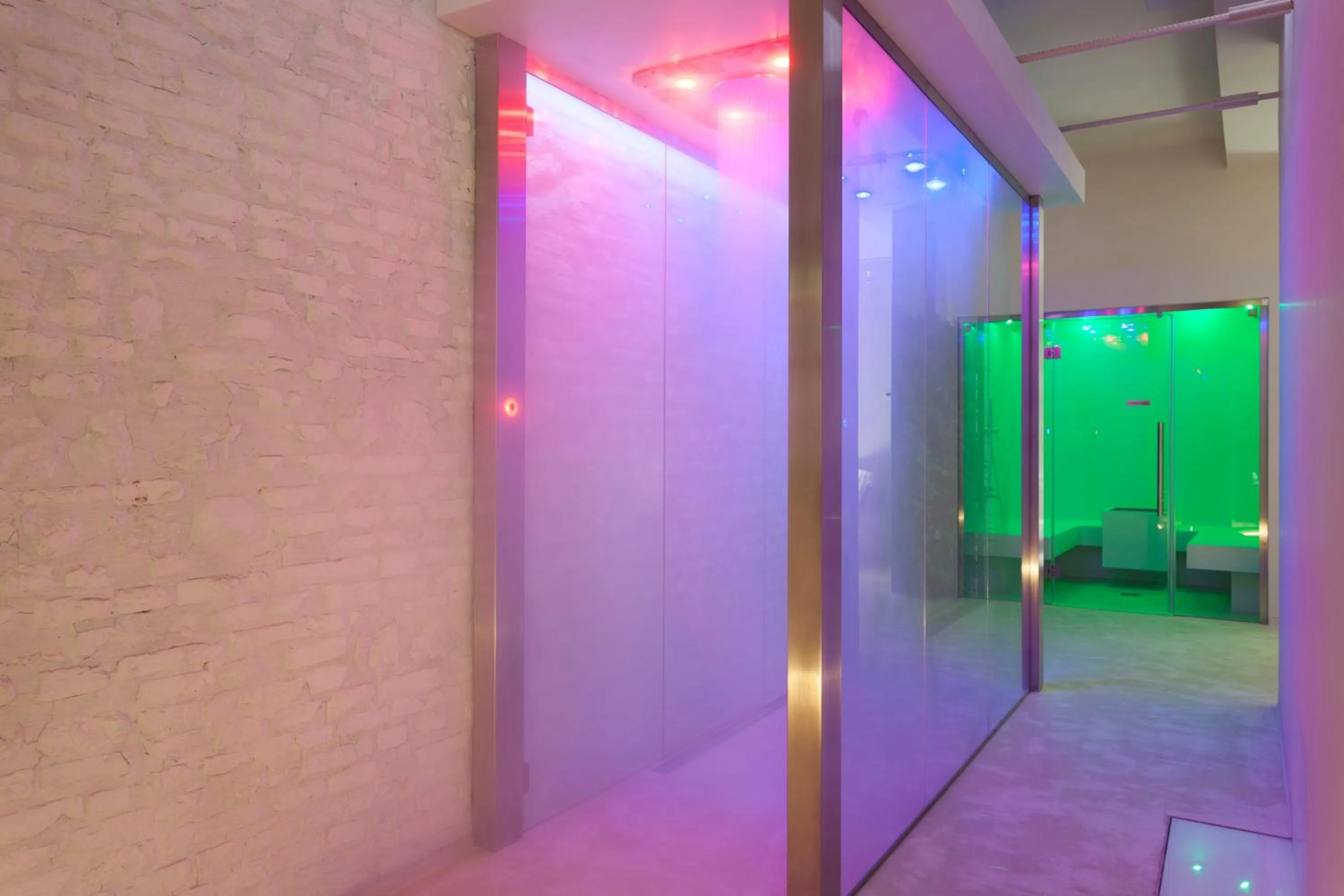 Steam room in Il Villino Hotel & SPA